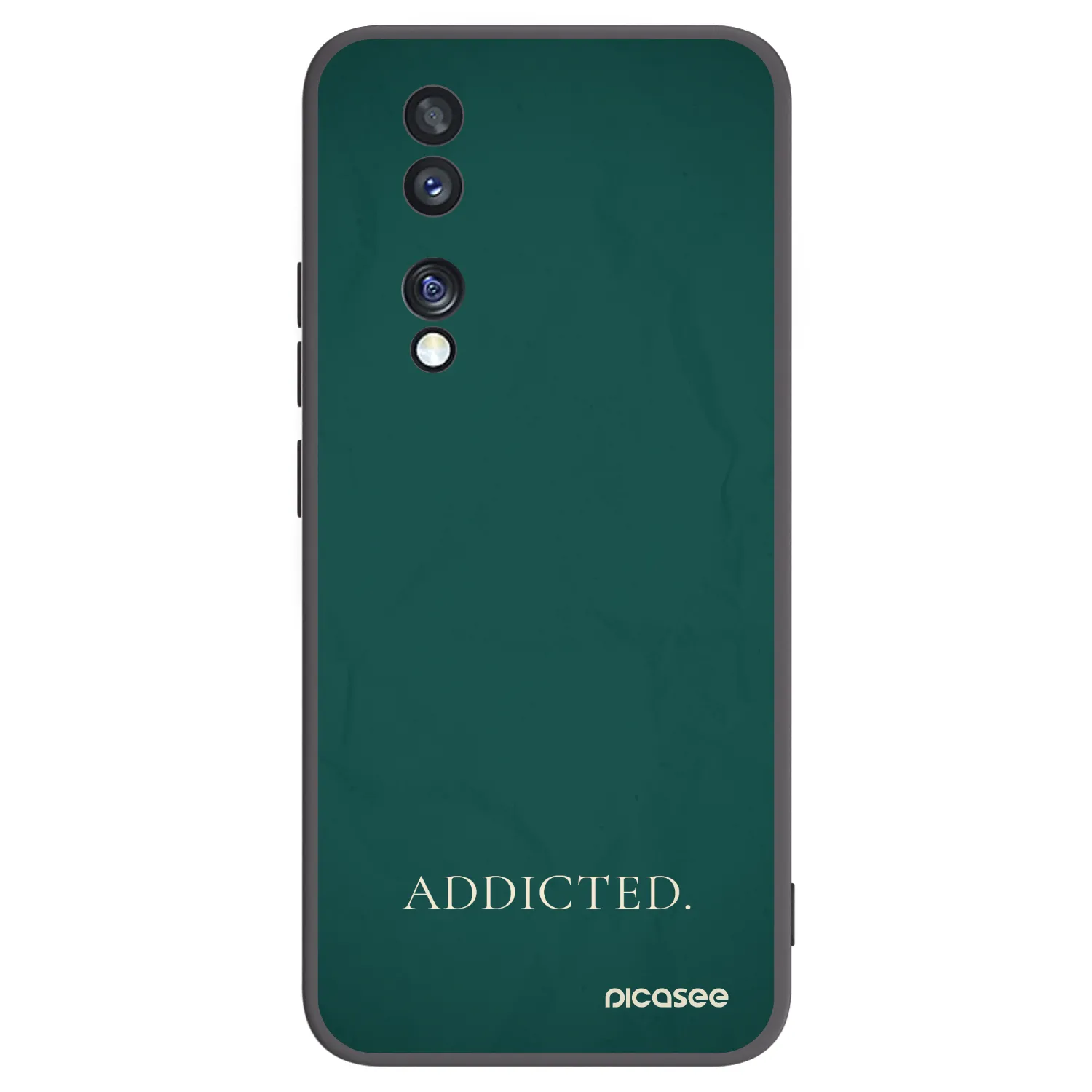 Silikónový čierny obal pre Honor 70 - Addicted