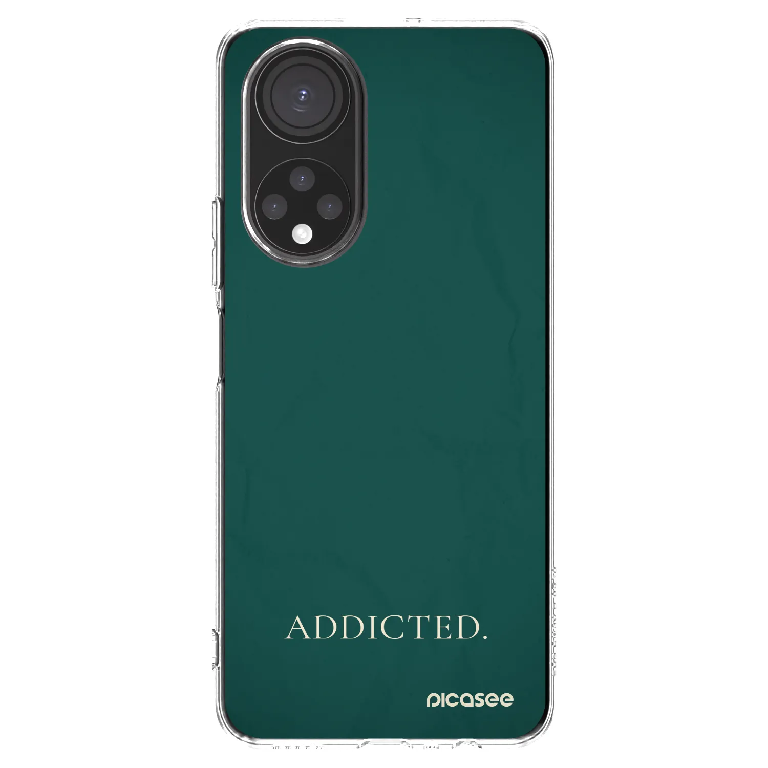 Silikónový prehľadný obal pre Honor X7 - Addicted