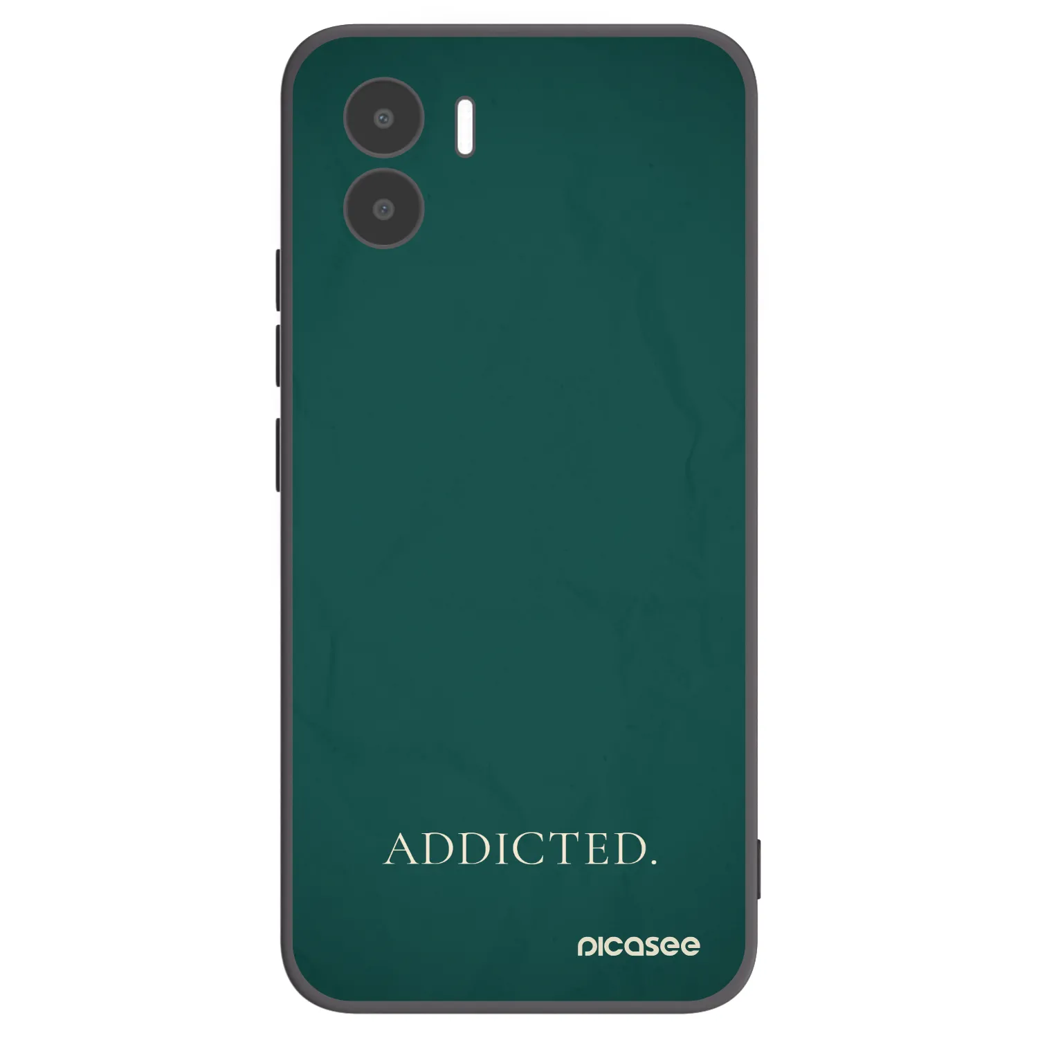 Picasee silikónový čierny obal pre Xiaomi Redmi A1 - Addicted