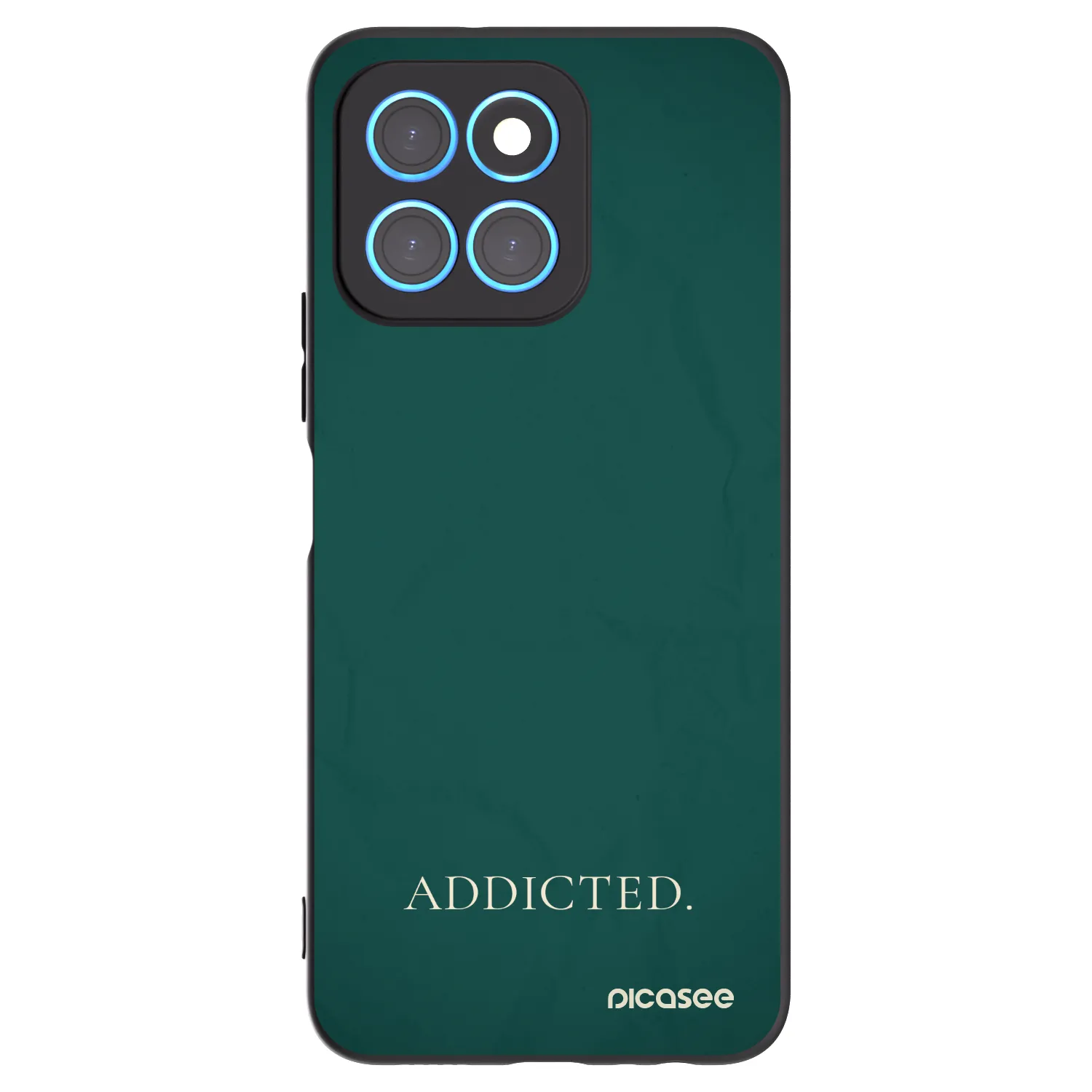 Picasee silikónový čierny obal pre Honor X6 - Addicted