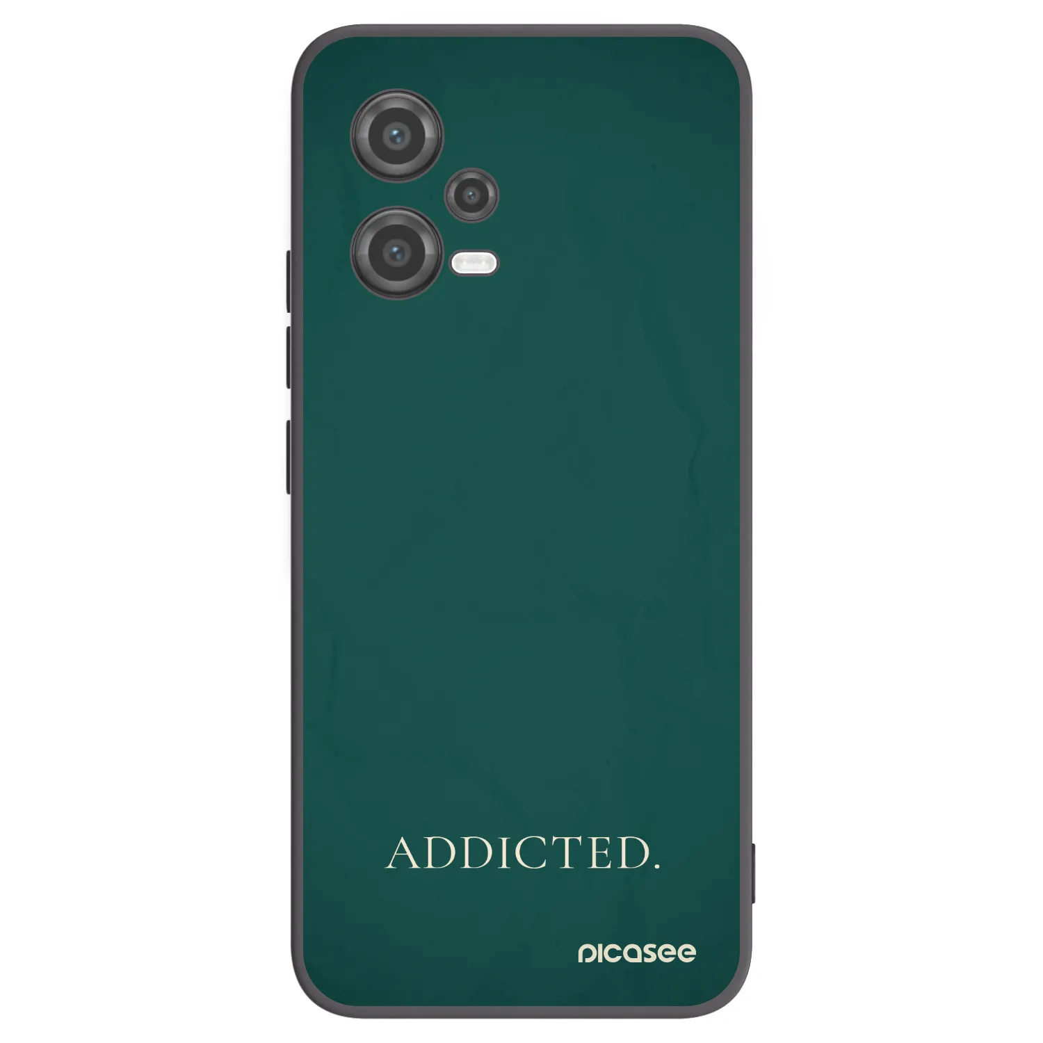 Picasee silikónový čierny obal pre Xiaomi Poco X5 - Addicted
