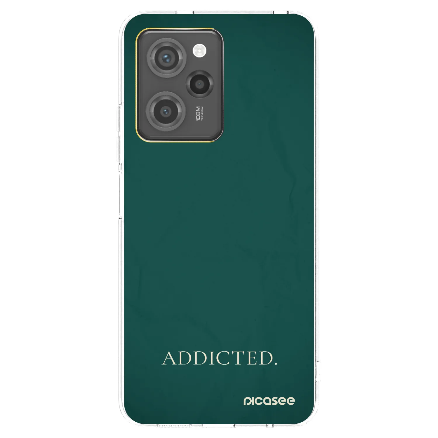 Picasee silikónový prehľadný obal pre Xiaomi Poco X5 Pro - Addicted