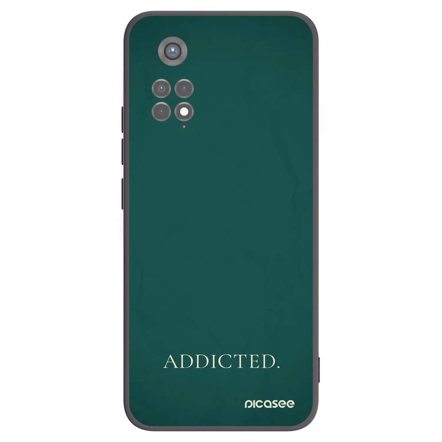 Picasee silikónový čierny obal pre Xiaomi Redmi Note 11S 5G - Addicted