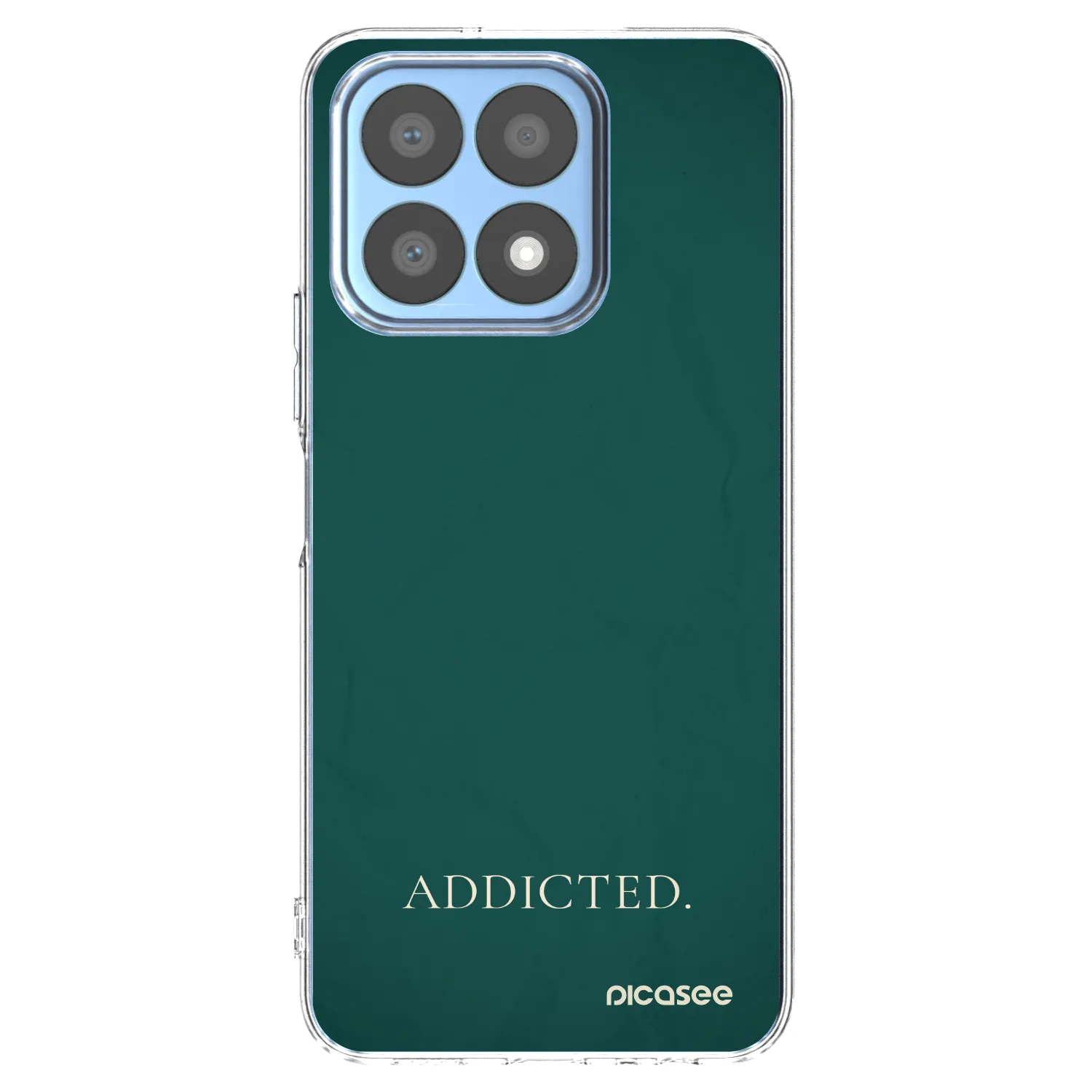 Picasee silikónový prehľadný obal pre Honor X8a - Addicted