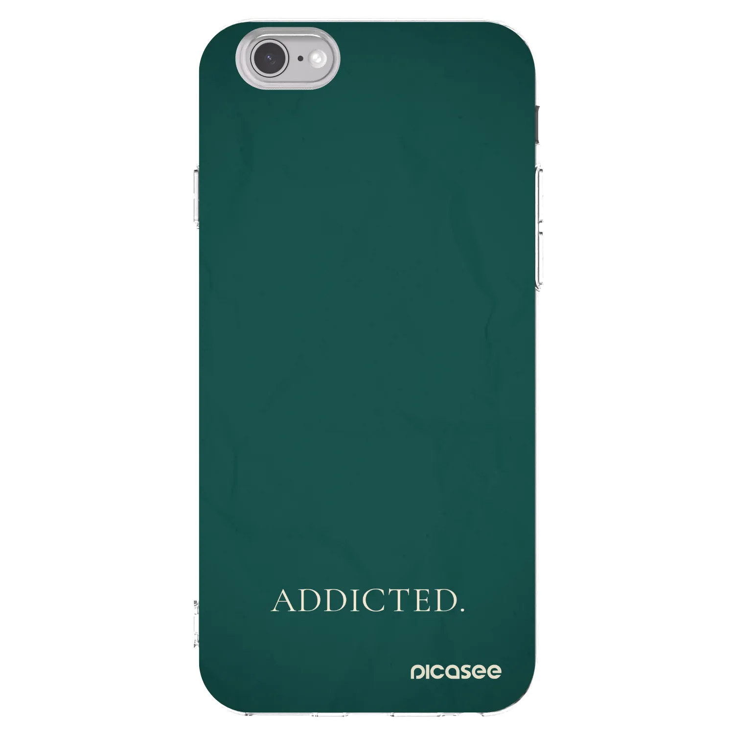 Silikónový prehľadný obal pre Apple iPhone 6/6S - Addicted