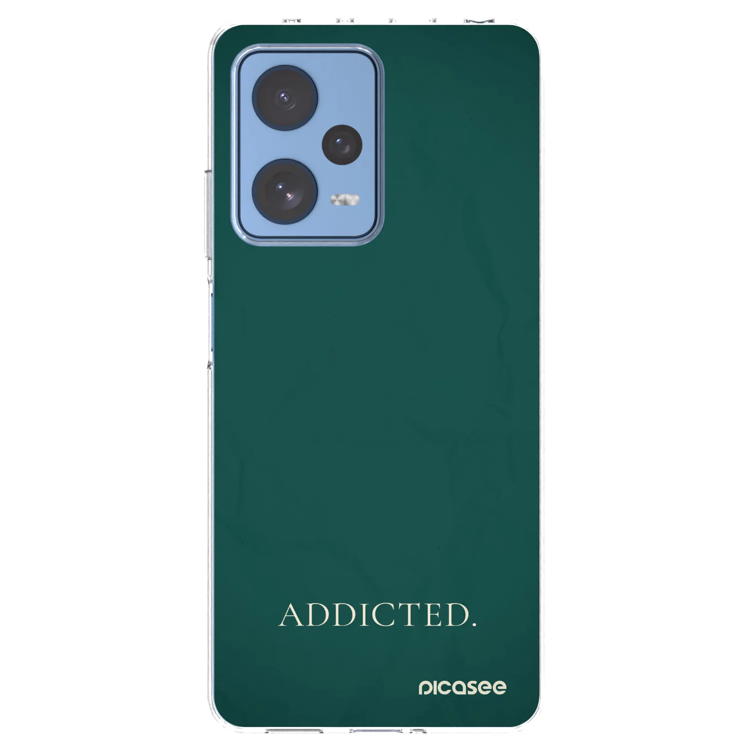 Picasee silikónový prehľadný obal pre Xiaomi Redmi Note 12 Pro 5G - Addicted