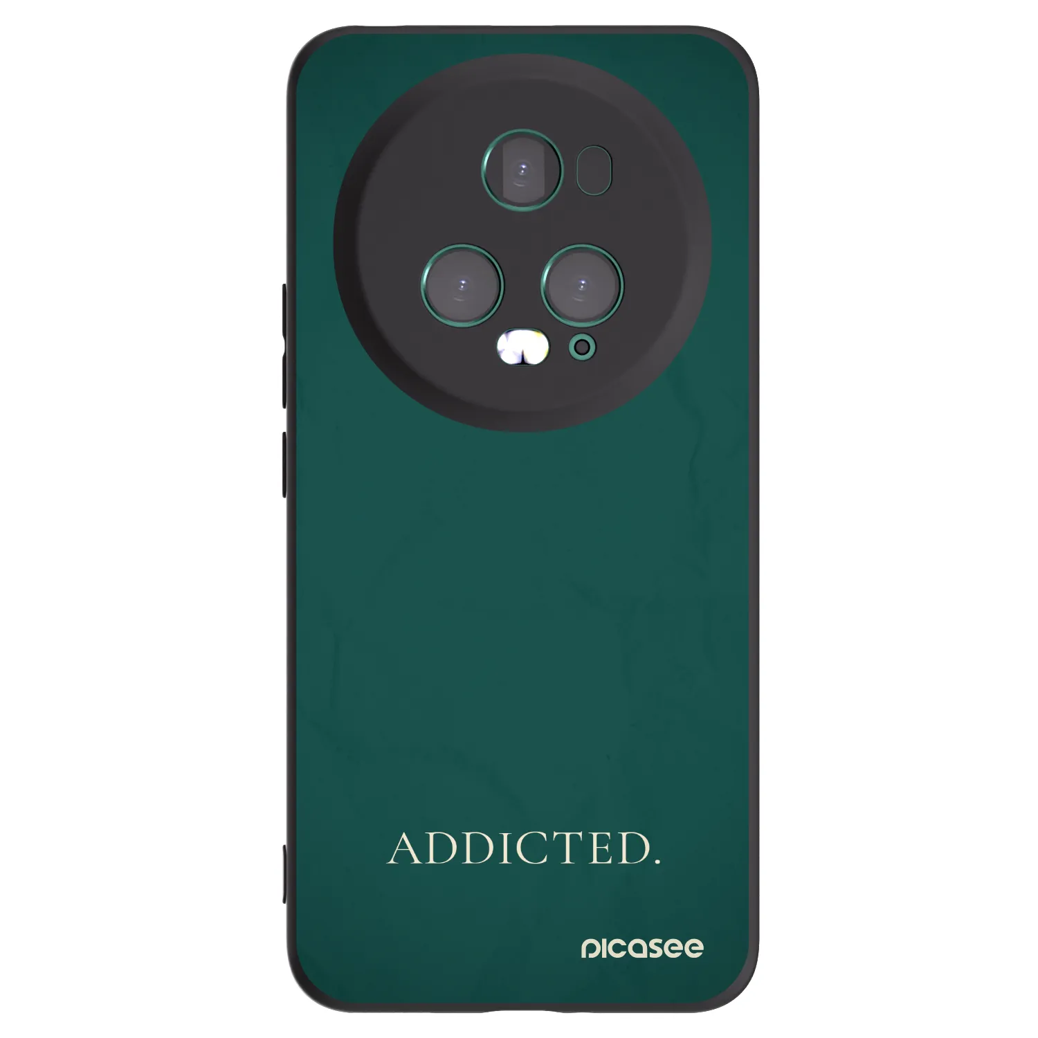 Picasee silikónový čierny obal pre Honor Magic5 Pro - Addicted