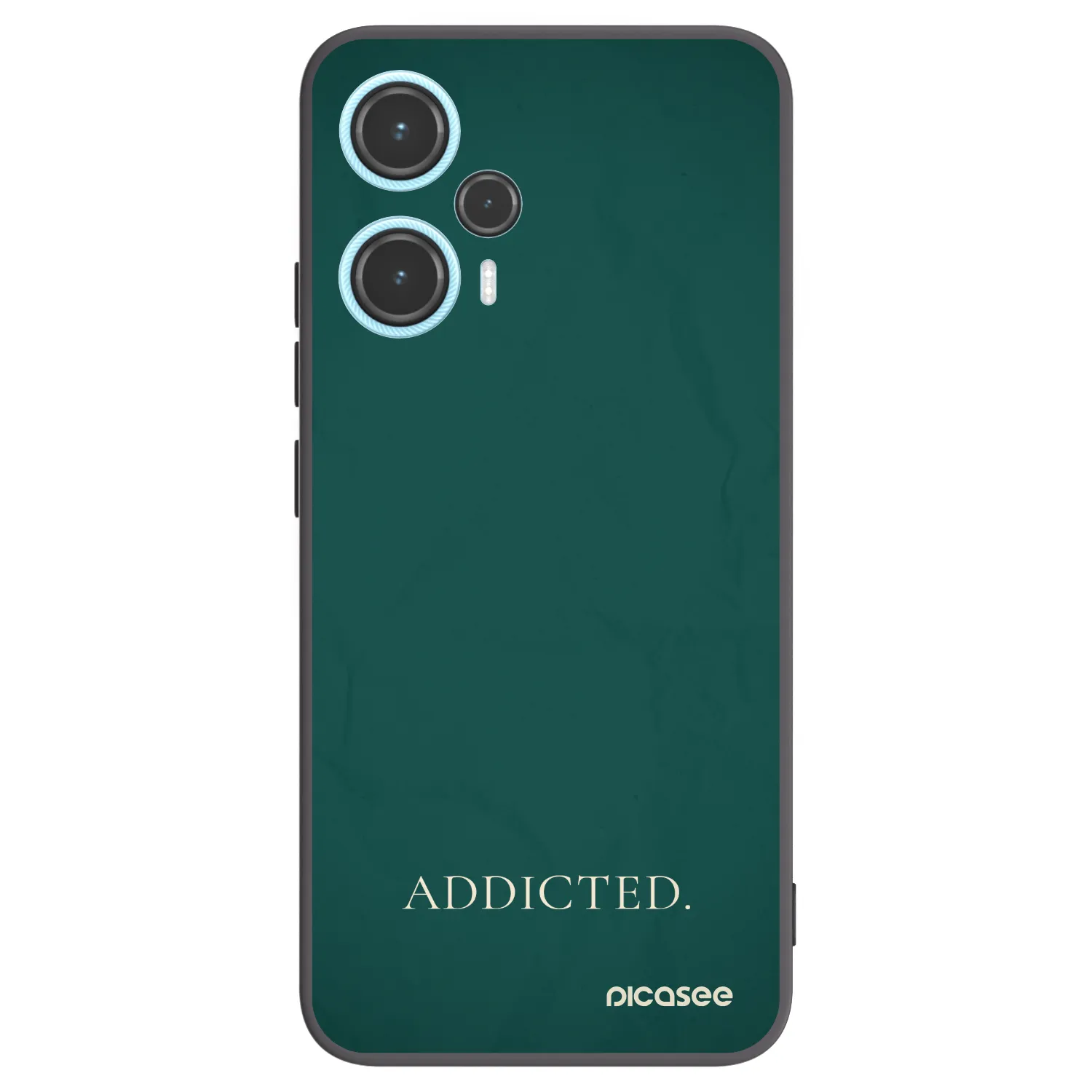 Picasee silikónový čierny obal pre Xiaomi Poco F5 - Addicted