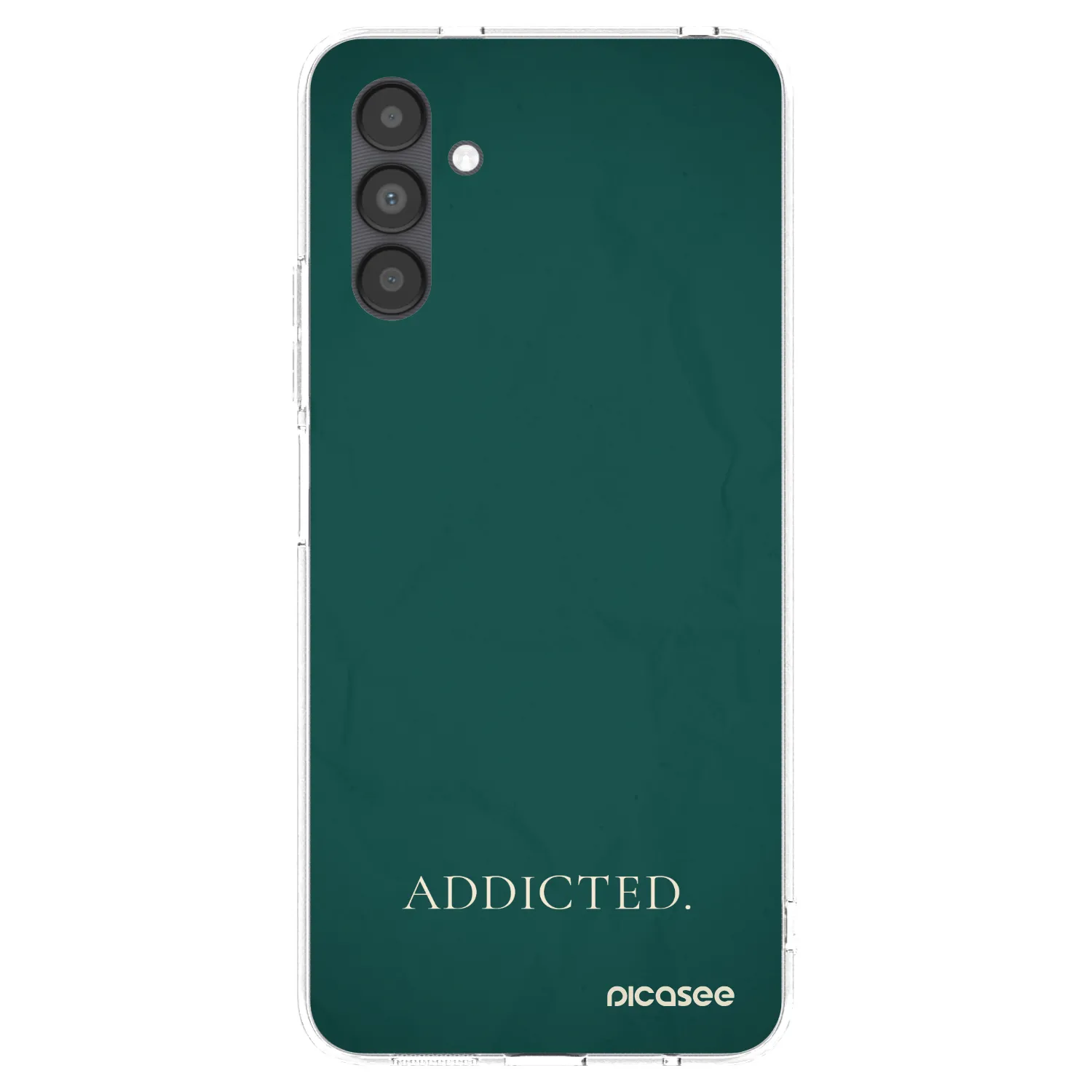 Picasee silikónový prehľadný obal pre Samsung Galaxy A04s A047F - Addicted