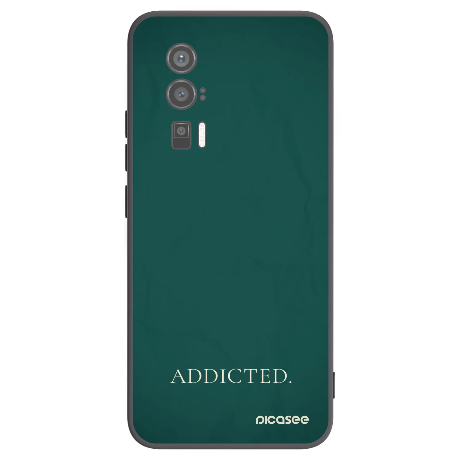 Picasee silikónový čierny obal pre Xiaomi Poco F5 Pro 5G - Addicted
