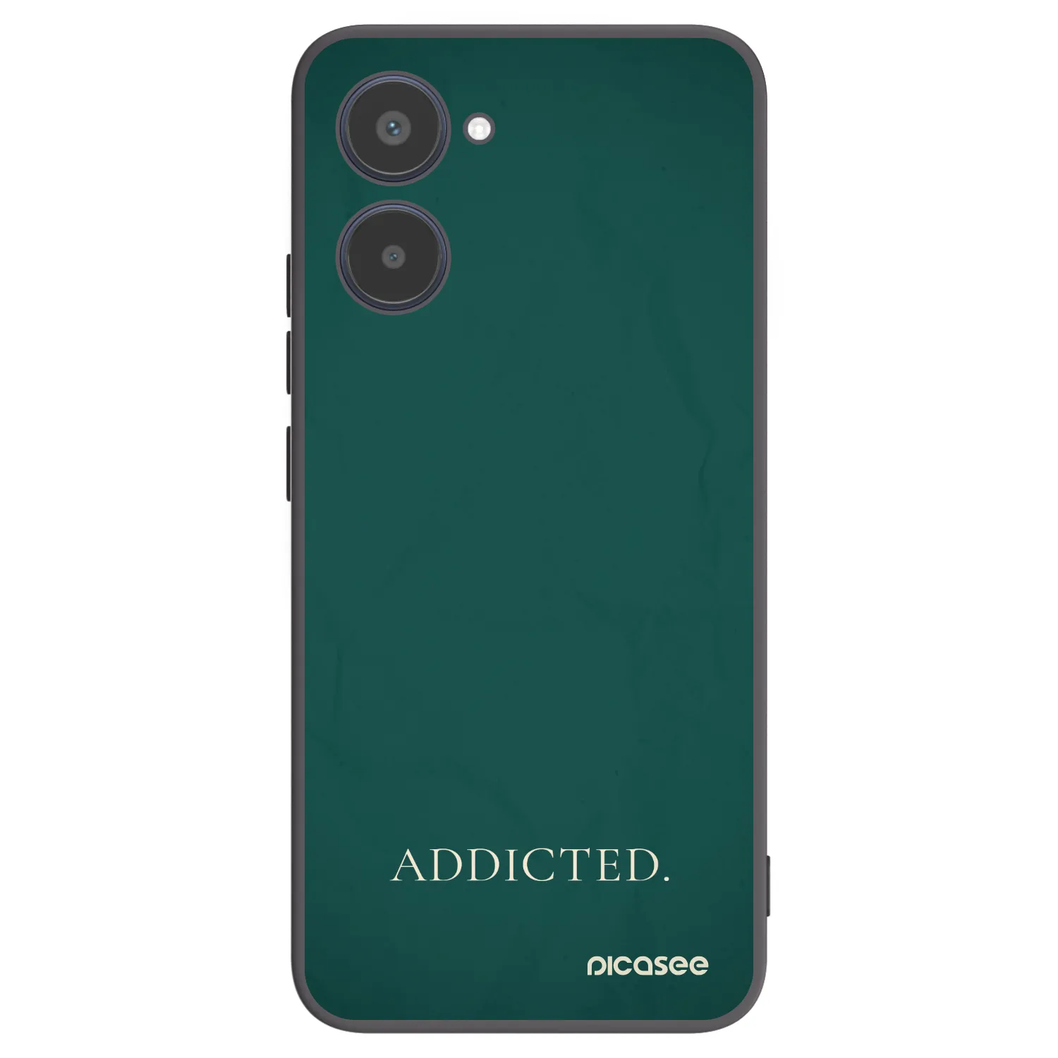 Picasee silikónový čierny obal pre Realme 10 4G - Addicted
