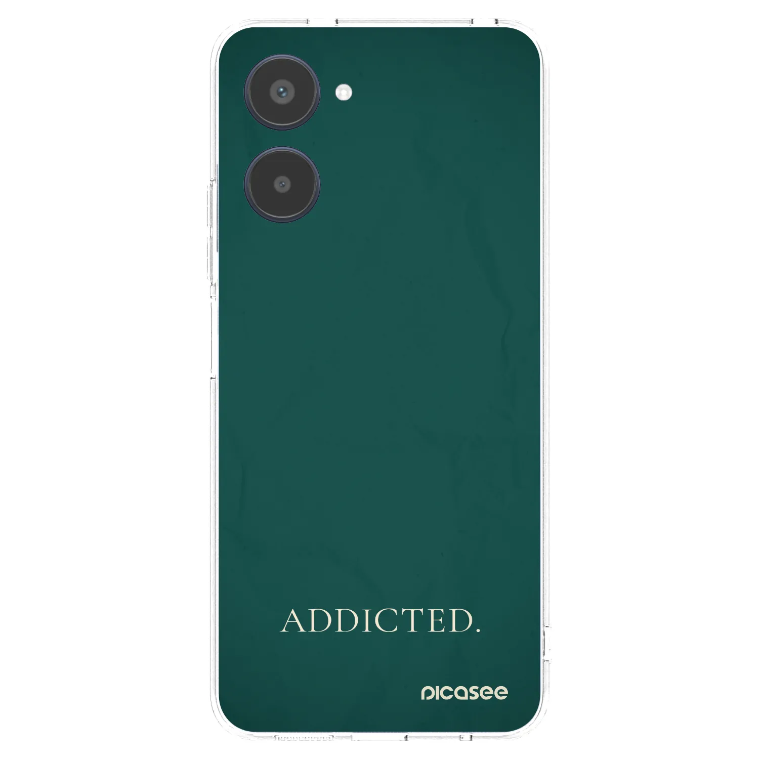 Picasee silikónový prehľadný obal pre Realme 10 4G - Addicted