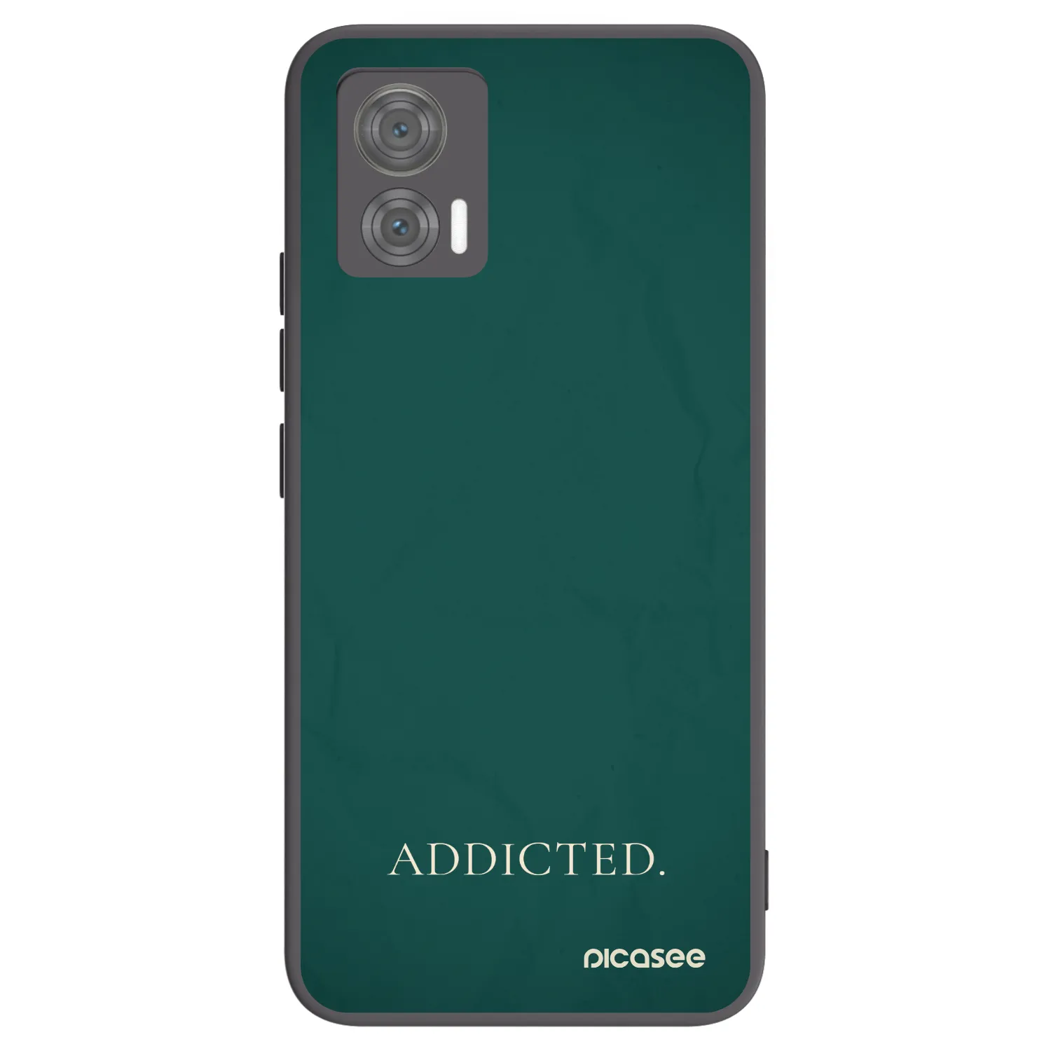 Picasee silikónový čierny obal pre Motorola Edge 30 Neo - Addicted