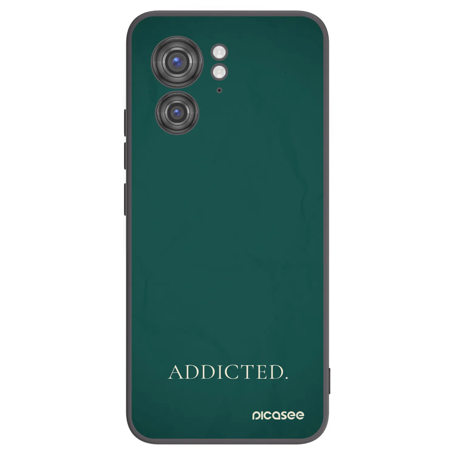 Picasee silikónový čierny obal pre Motorola Edge 40 - Addicted