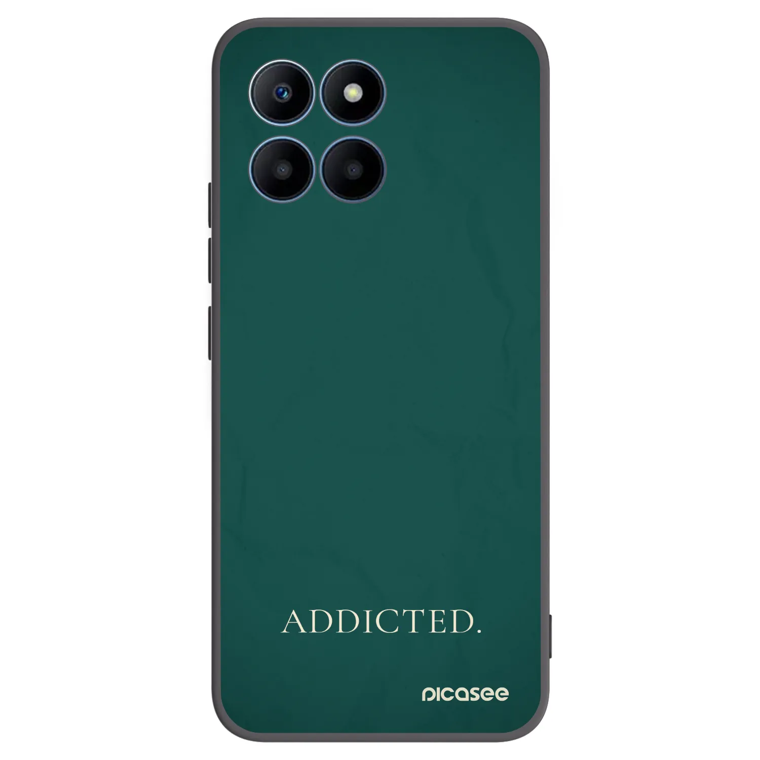 Picasee silikónový čierny obal pre Honor 70 Lite - Addicted