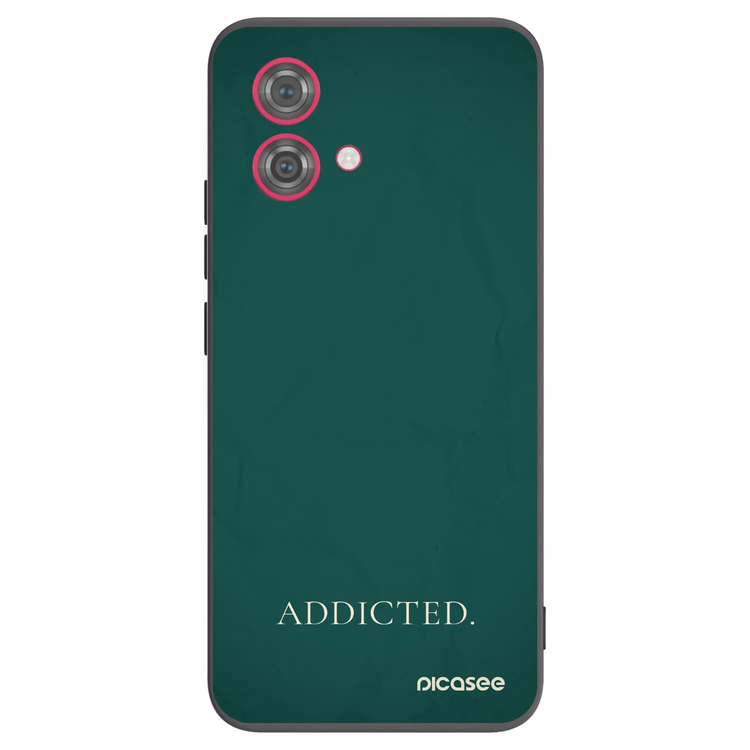 Silikónový čierny obal pre Motorola Moto G84 5G - Addicted