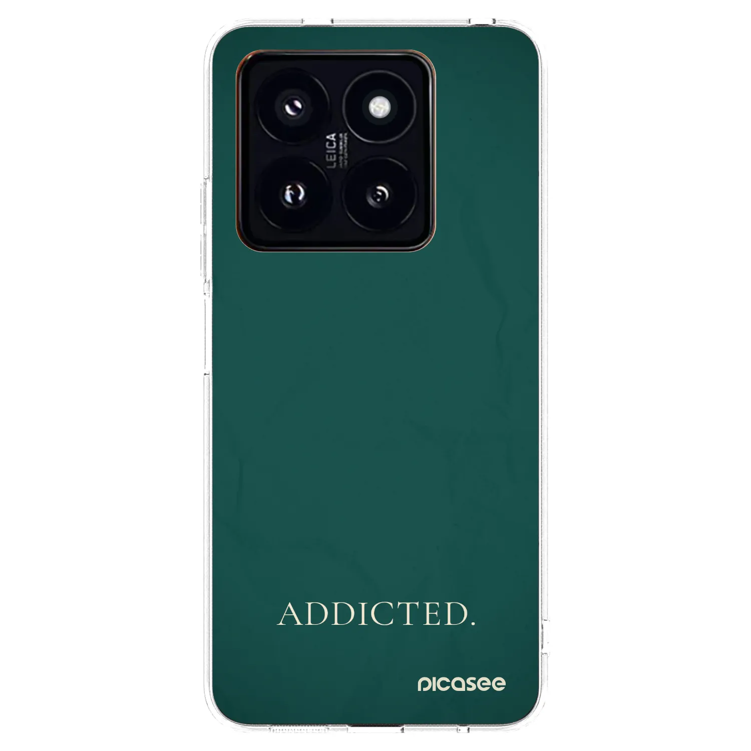 Silikónový prehľadný obal pre Xiaomi 14 Pro - Addicted