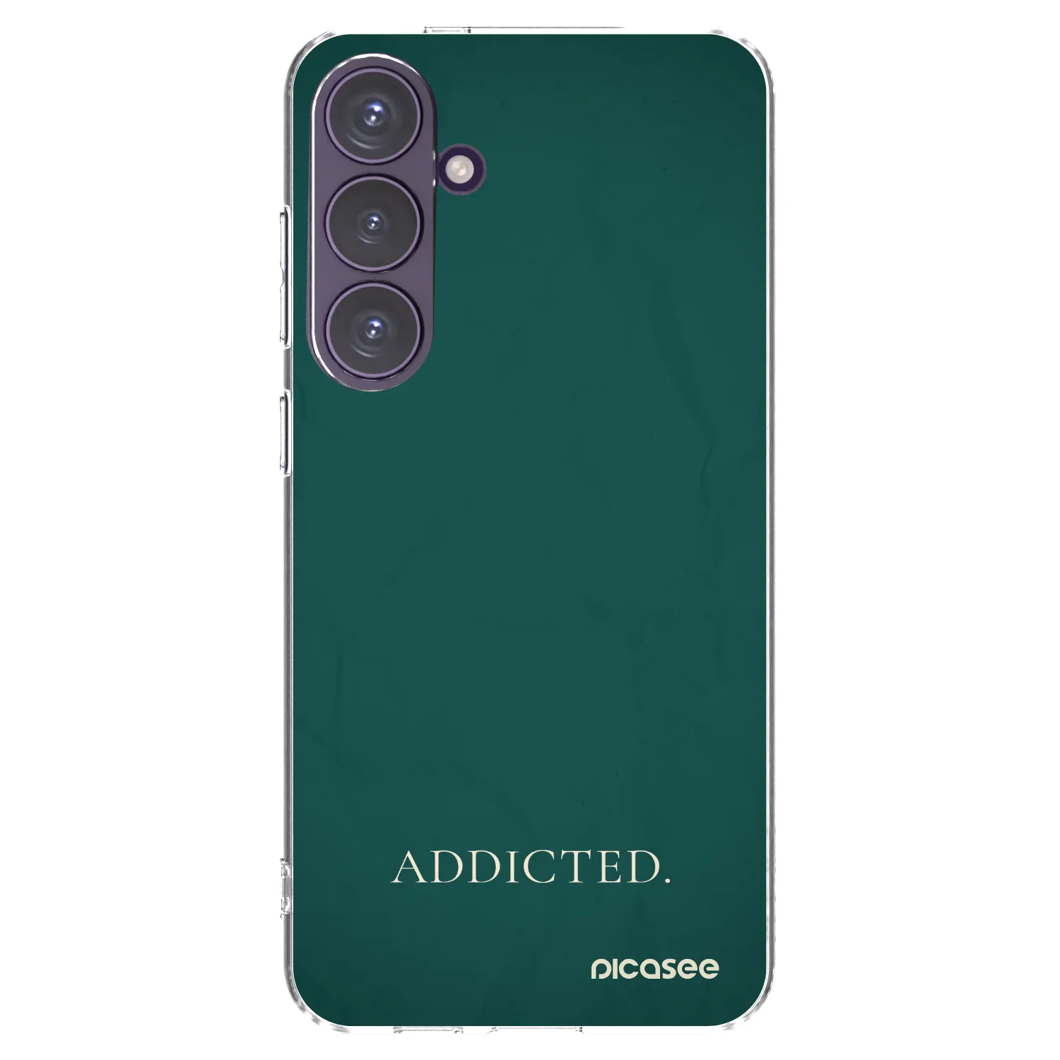 Picasee silikónový prehľadný obal pre Samsung Galaxy S24+ S926B 5G - Addicted