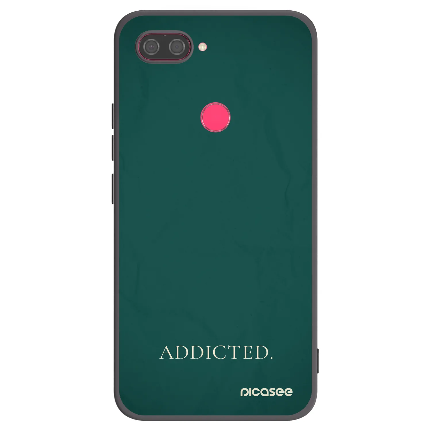 Picasee silikónový čierny obal pre Xiaomi Mi 8 Lite - Addicted