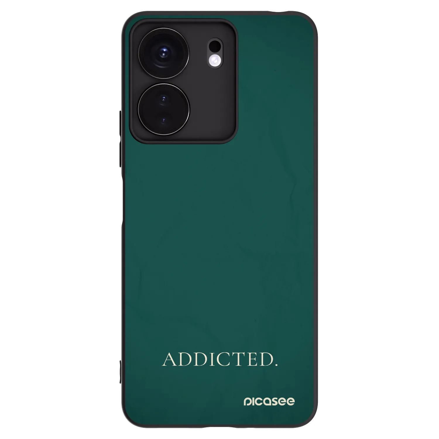 Silikónový čierny obal pre Xiaomi Redmi 13C 4G - Addicted