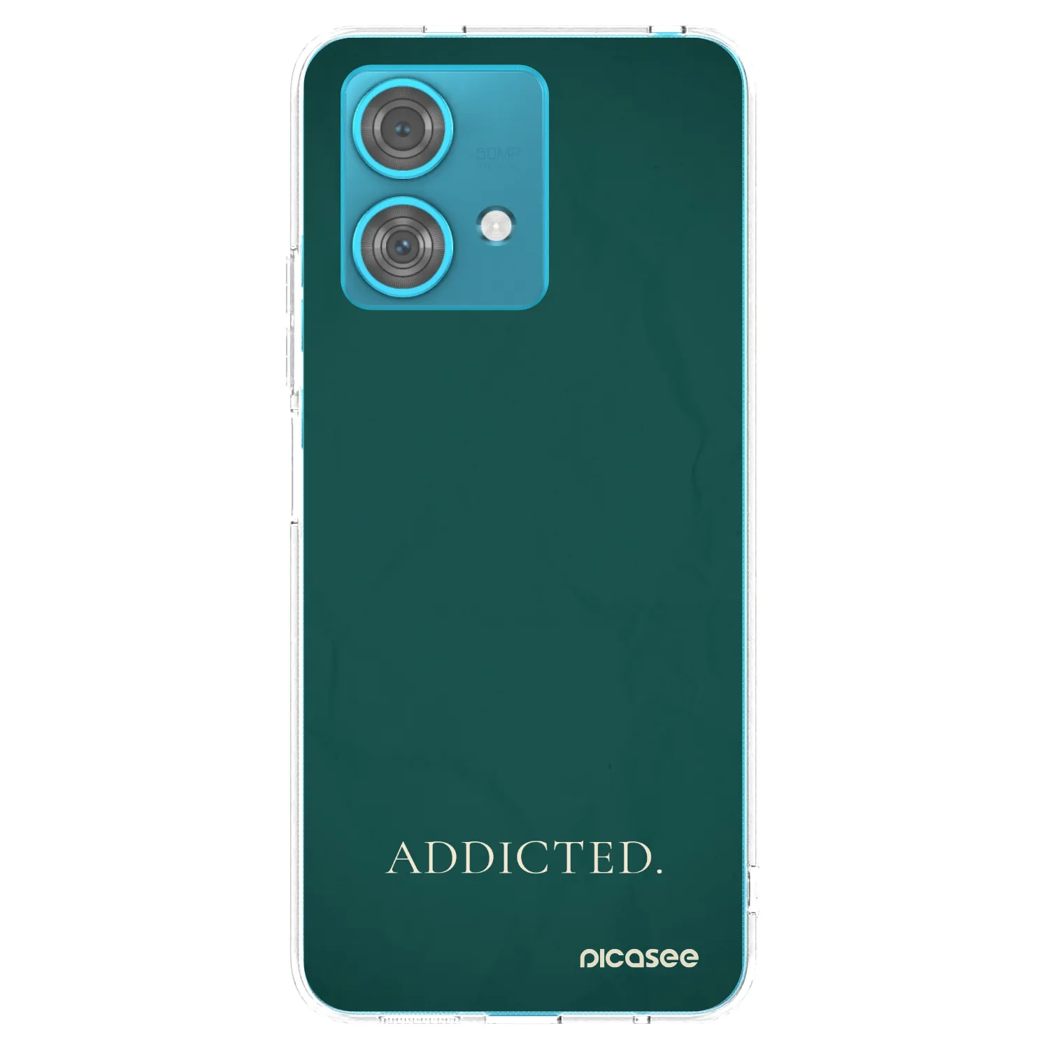 Silikónový prehľadný obal pre Motorola Edge 40 Neo - Addicted