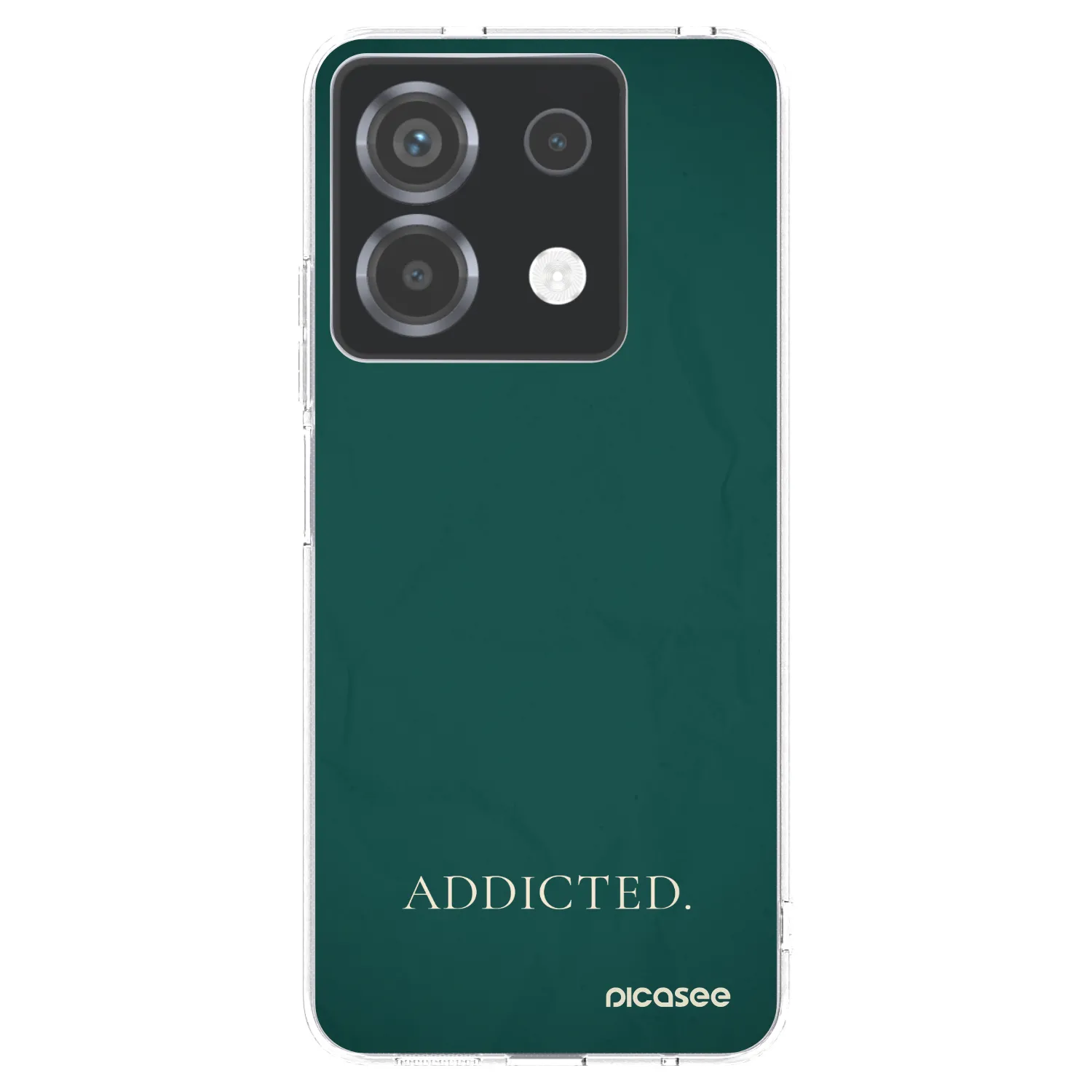 Silikónový prehľadný obal pre Xiaomi Poco X6 - Addicted