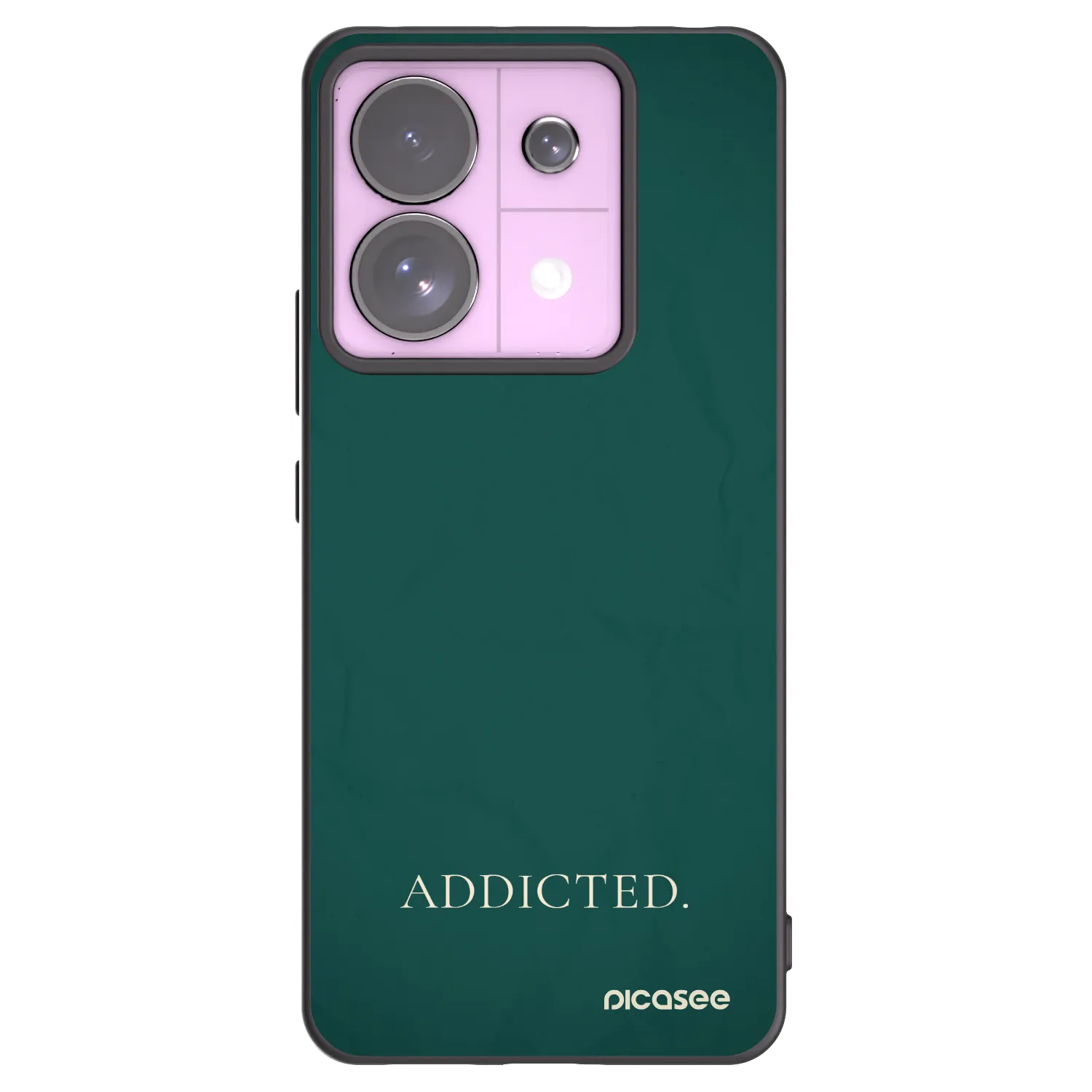 Silikónový čierny obal pre Xiaomi Redmi Note 13 Pro 5G - Addicted