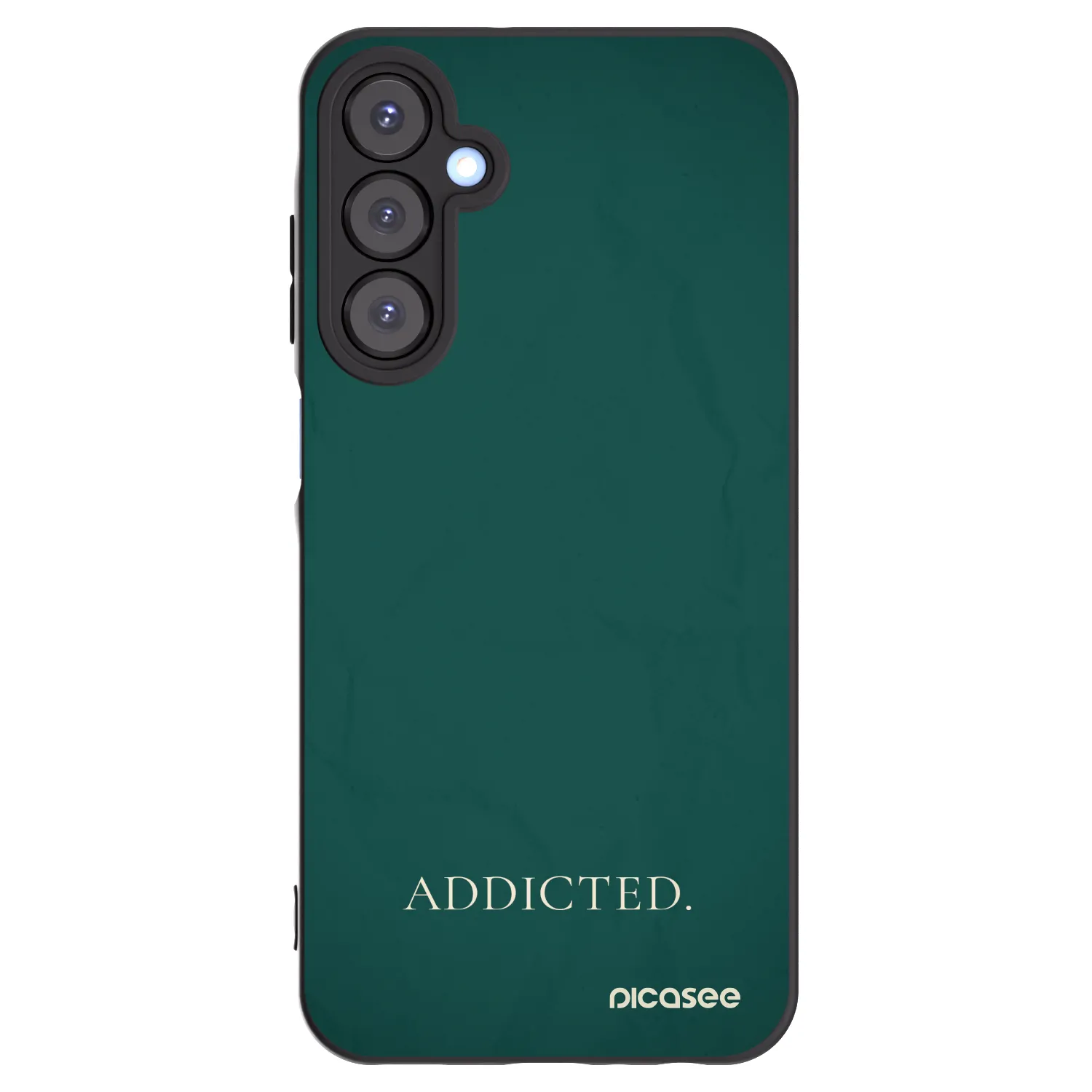 Picasee silikónový čierny obal pre Samsung Galaxy A25 A256B 5G - Addicted