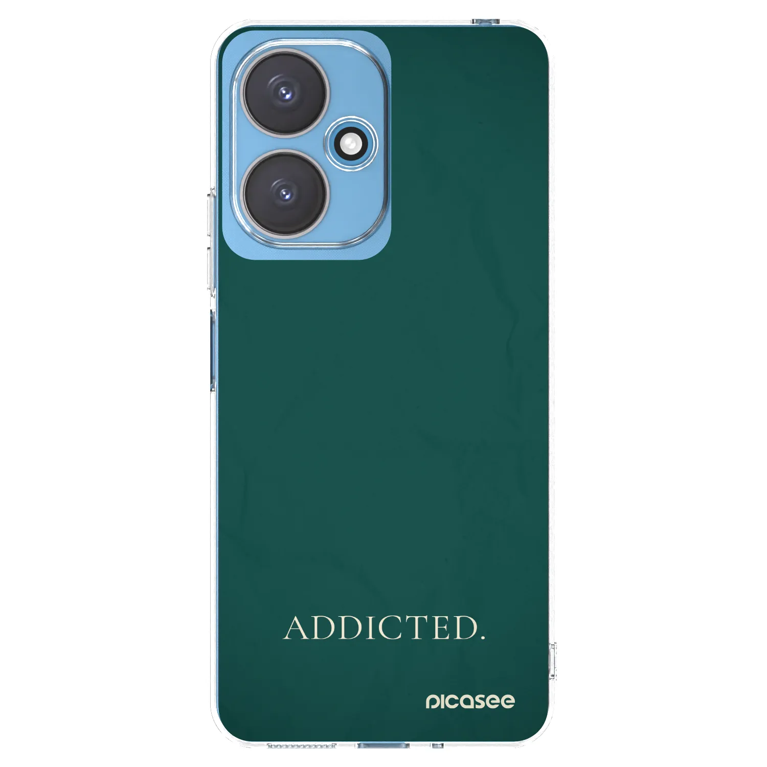 Silikónový prehľadný obal pre Xiaomi Redmi 13C 5G - Addicted