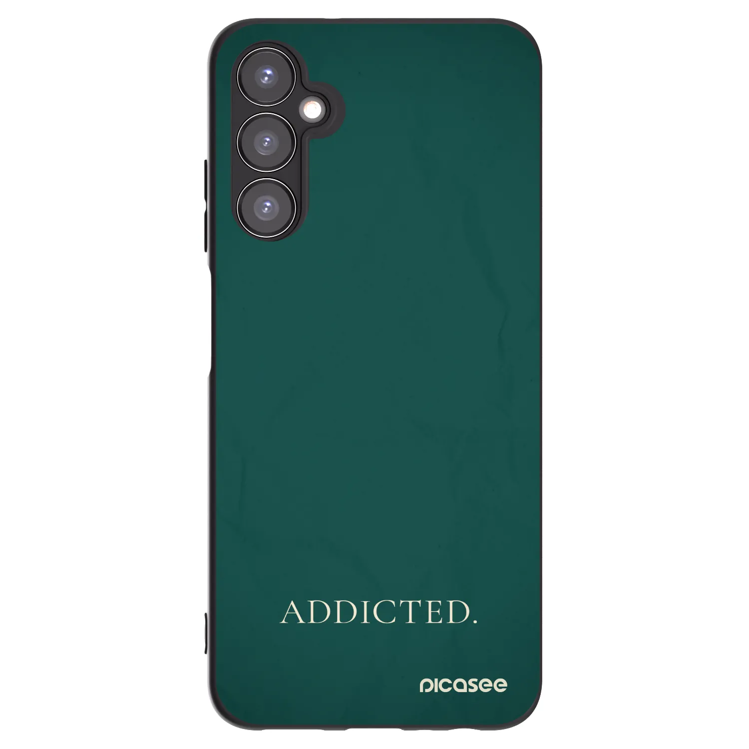 Picasee silikónový čierny obal pre Samsung Galaxy A05s A057G - Addicted