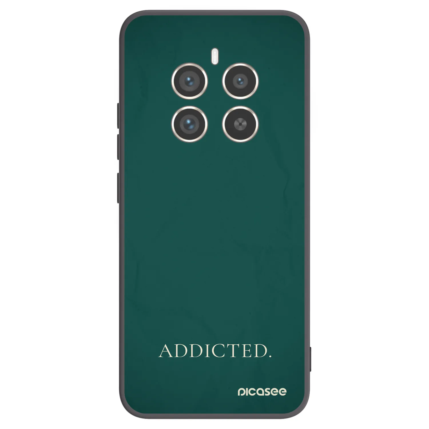 Picasee silikónový čierny obal pre Realme 12 Pro 5G - Addicted