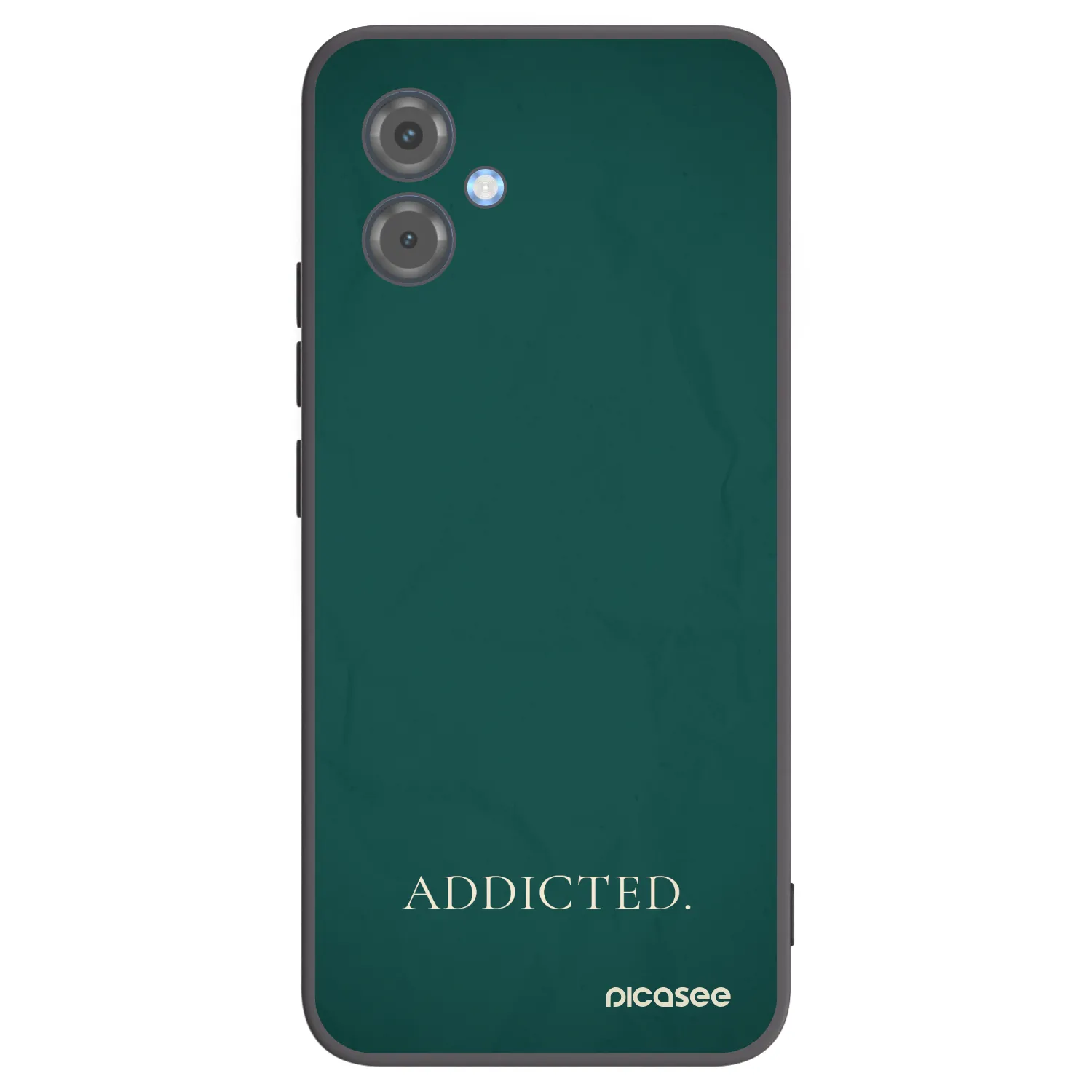 Picasee silikónový čierny obal pre Motorola Moto G14 - Addicted