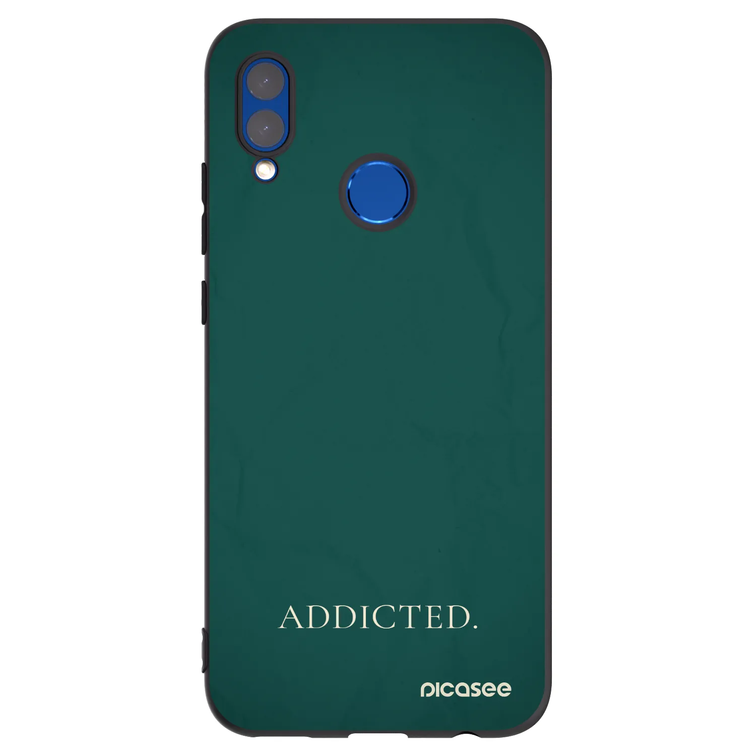 Picasee silikónový čierny obal pre Honor 10 Lite - Addicted