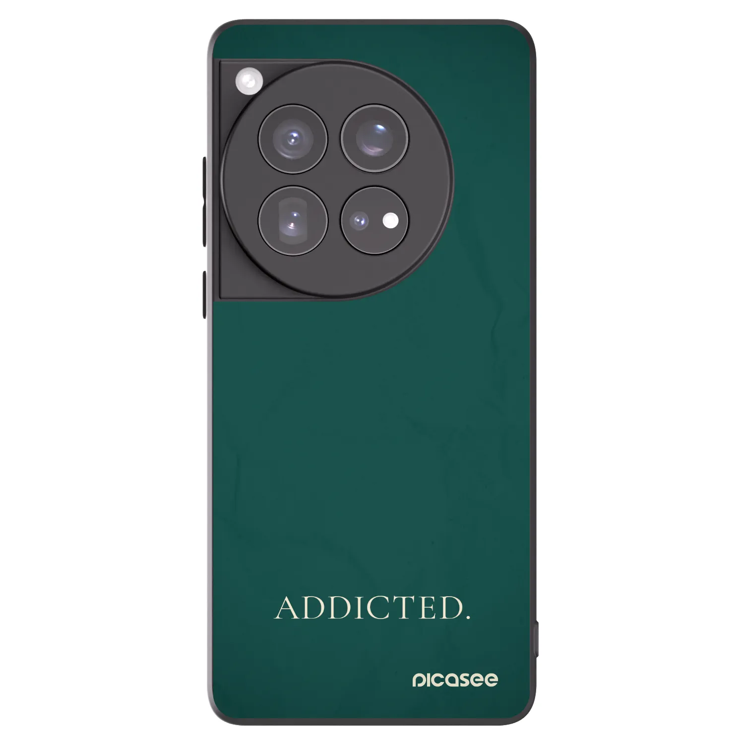 Silikónový čierny obal pre OnePlus 12 5G - Addicted
