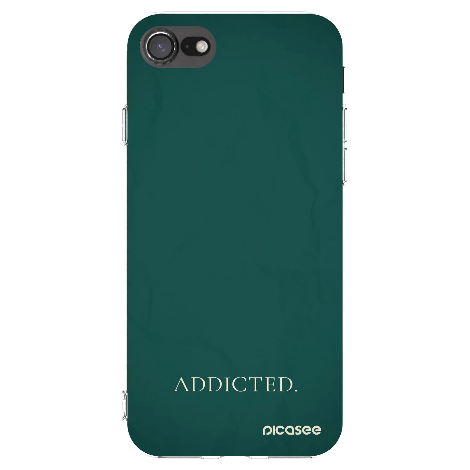 Picasee silikónový prehľadný obal pre Apple iPhone 7 - Addicted