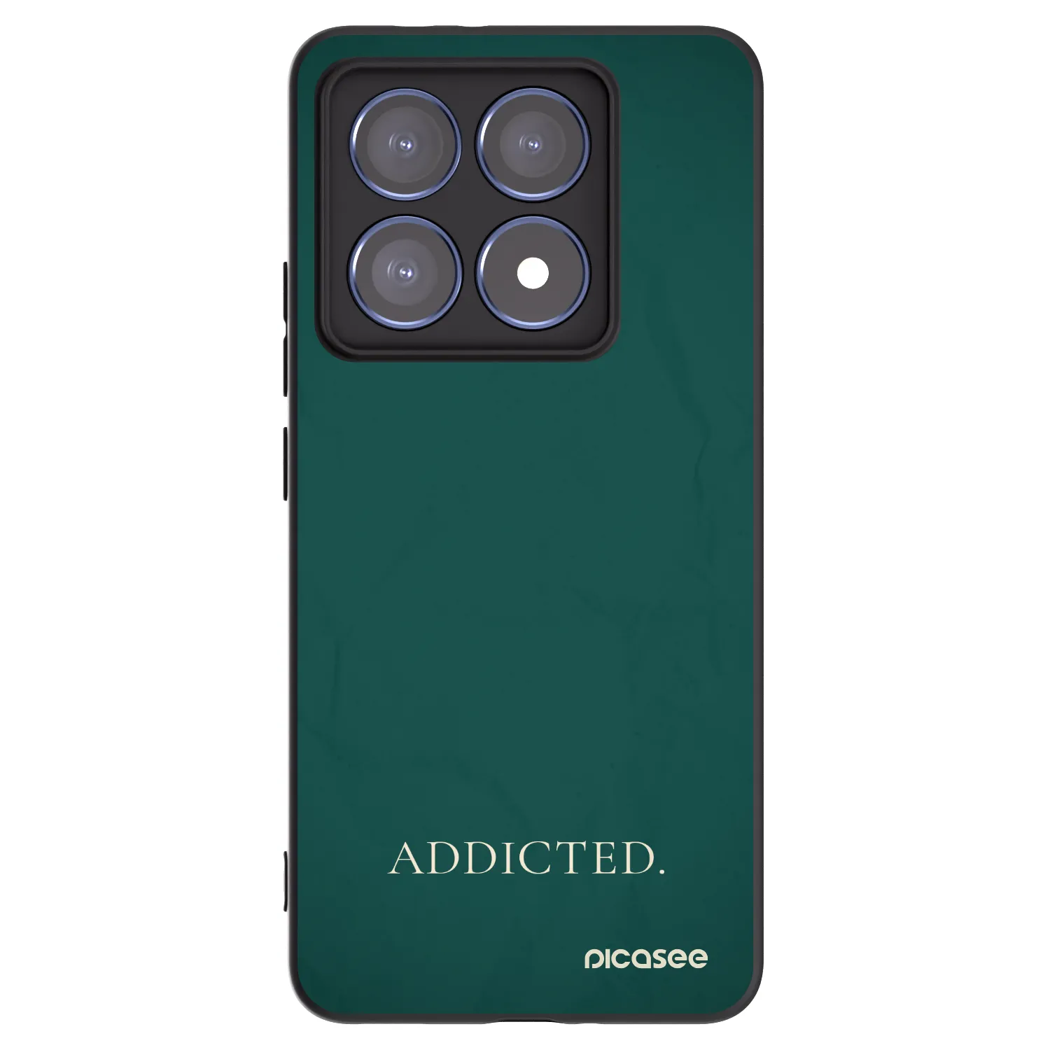 Silikónový čierny obal pre Xiaomi 14T Pro - Addicted