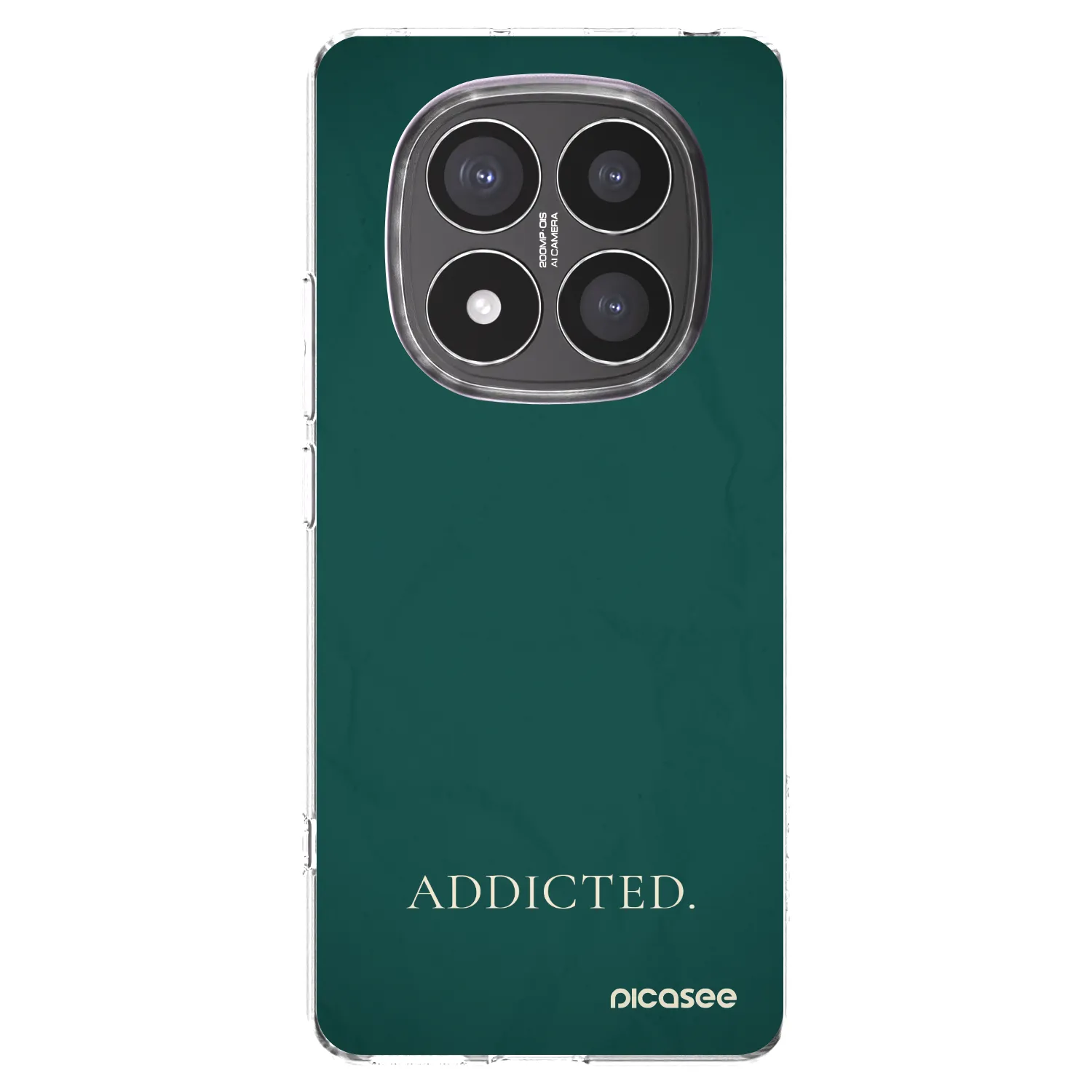 Silikónový prehľadný obal pre Xiaomi Redmi Note 14 Pro+ 5G - Addicted