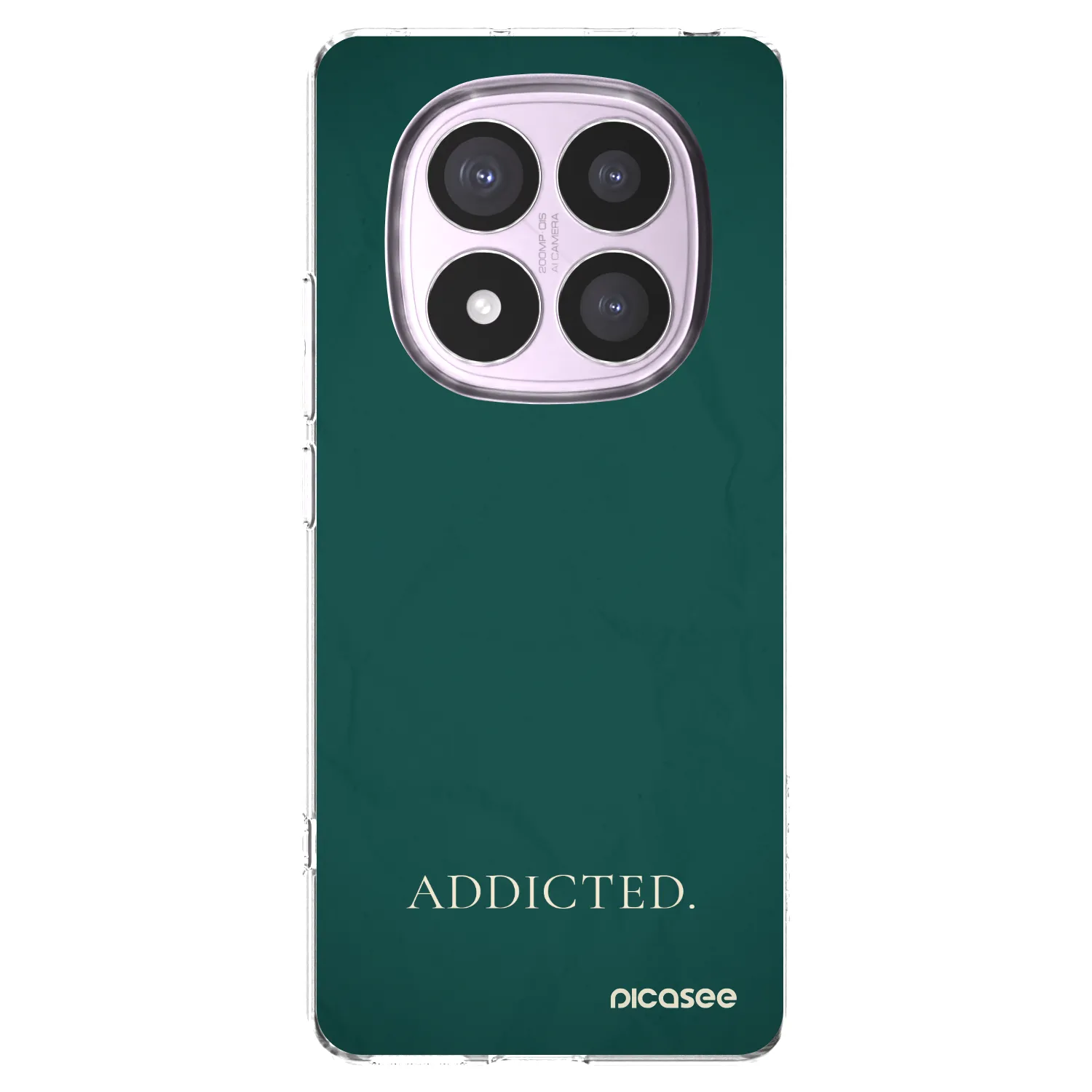 Silikónový prehľadný obal pre Xiaomi Redmi Note 14 Pro 5G - Addicted