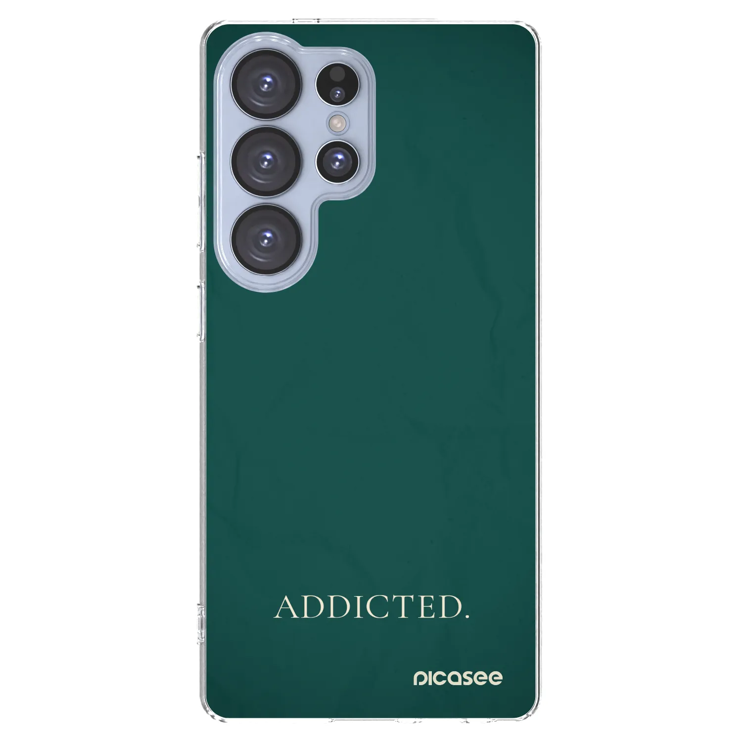 Silikónový prehľadný obal pre Samsung Galaxy S25 Ultra 5G - Addicted