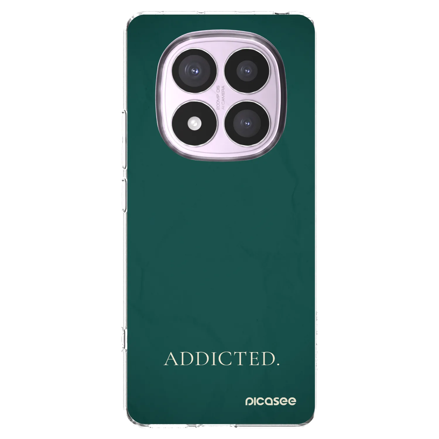 Silikónový prehľadný obal pre Xiaomi Redmi Note 14 Pro 4G - Addicted