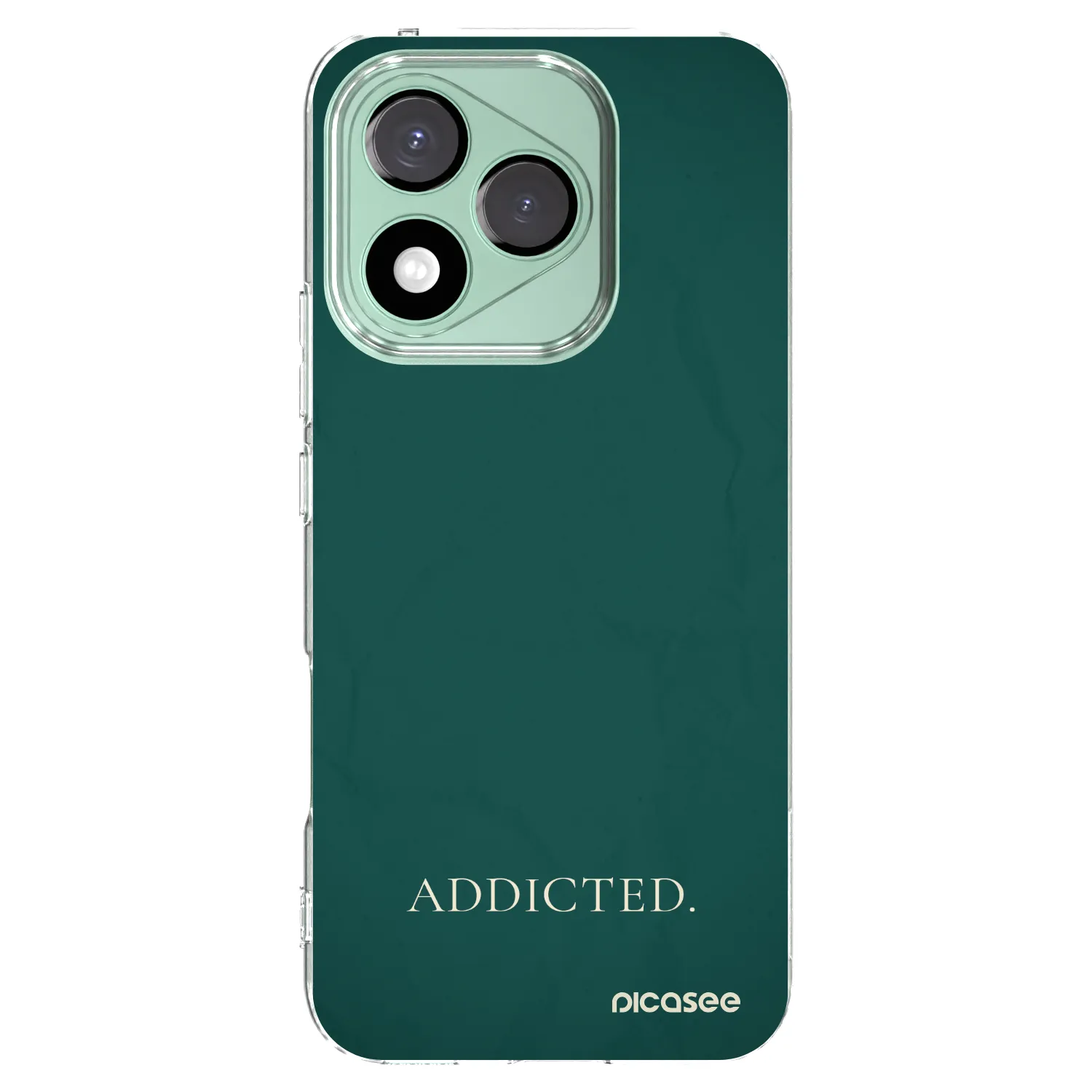 Silikónový prehľadný obal pre Honor 400 Lite 5G - Addicted