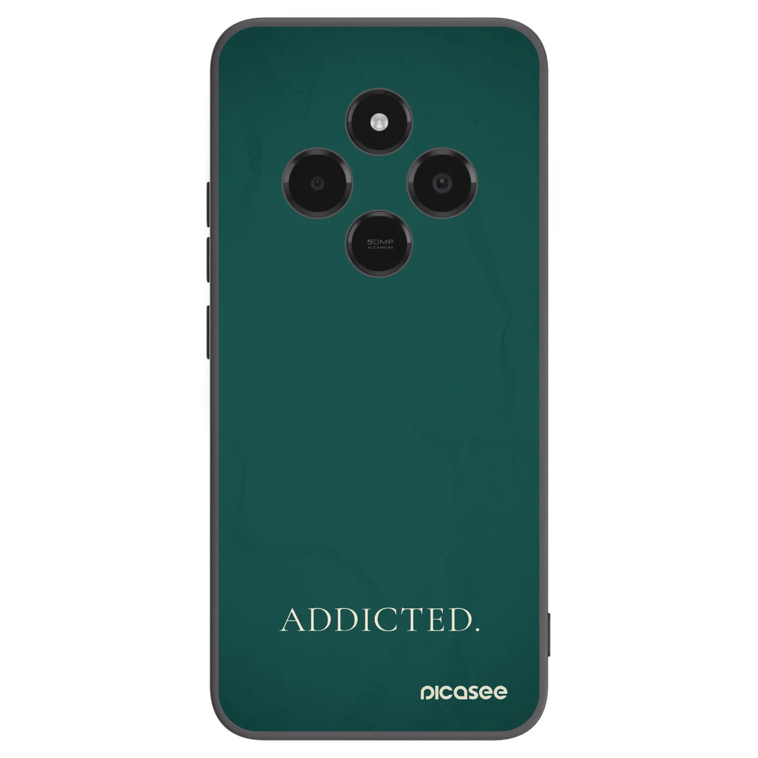 Silikónový čierny obal pre Xiaomi Poco C75 - Addicted