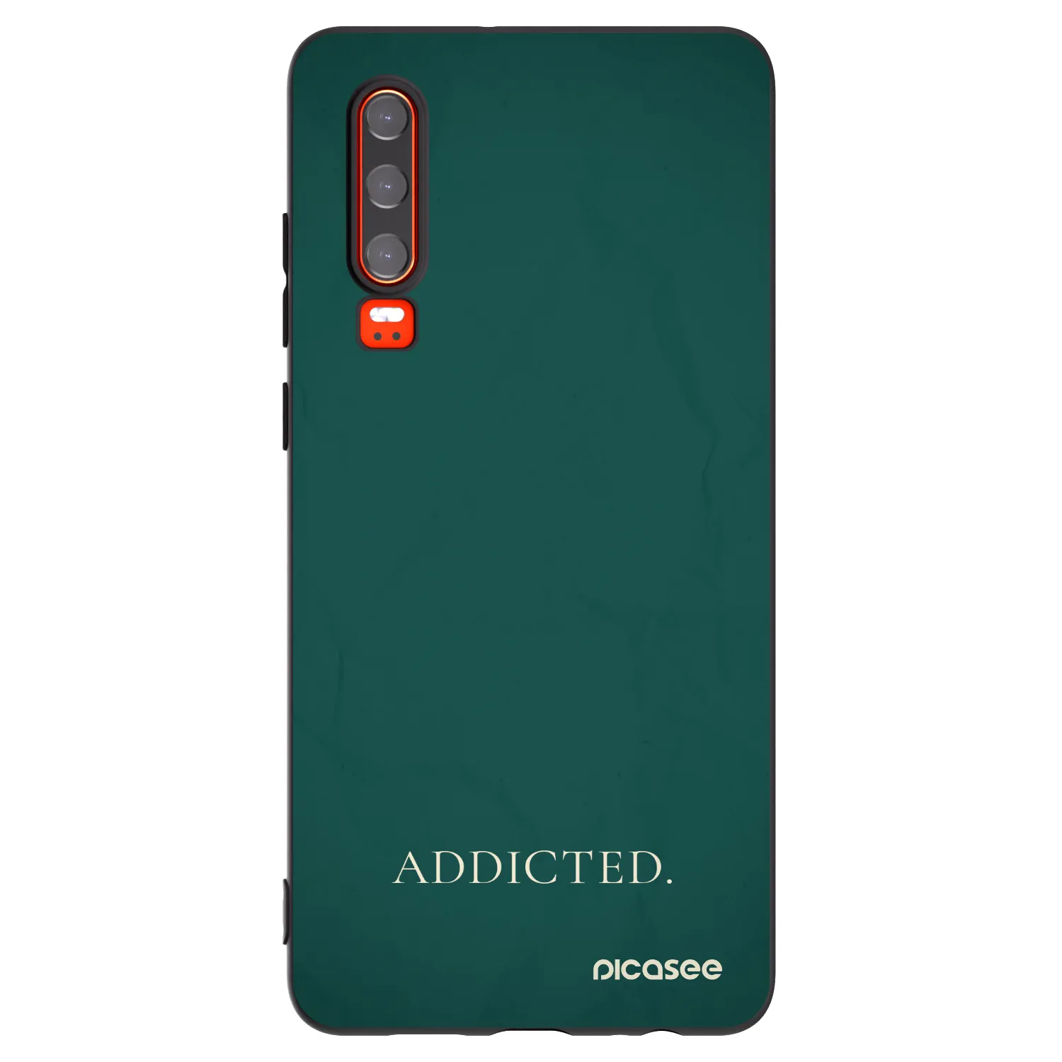 Picasee silikónový čierny obal pre Huawei P30 - Addicted