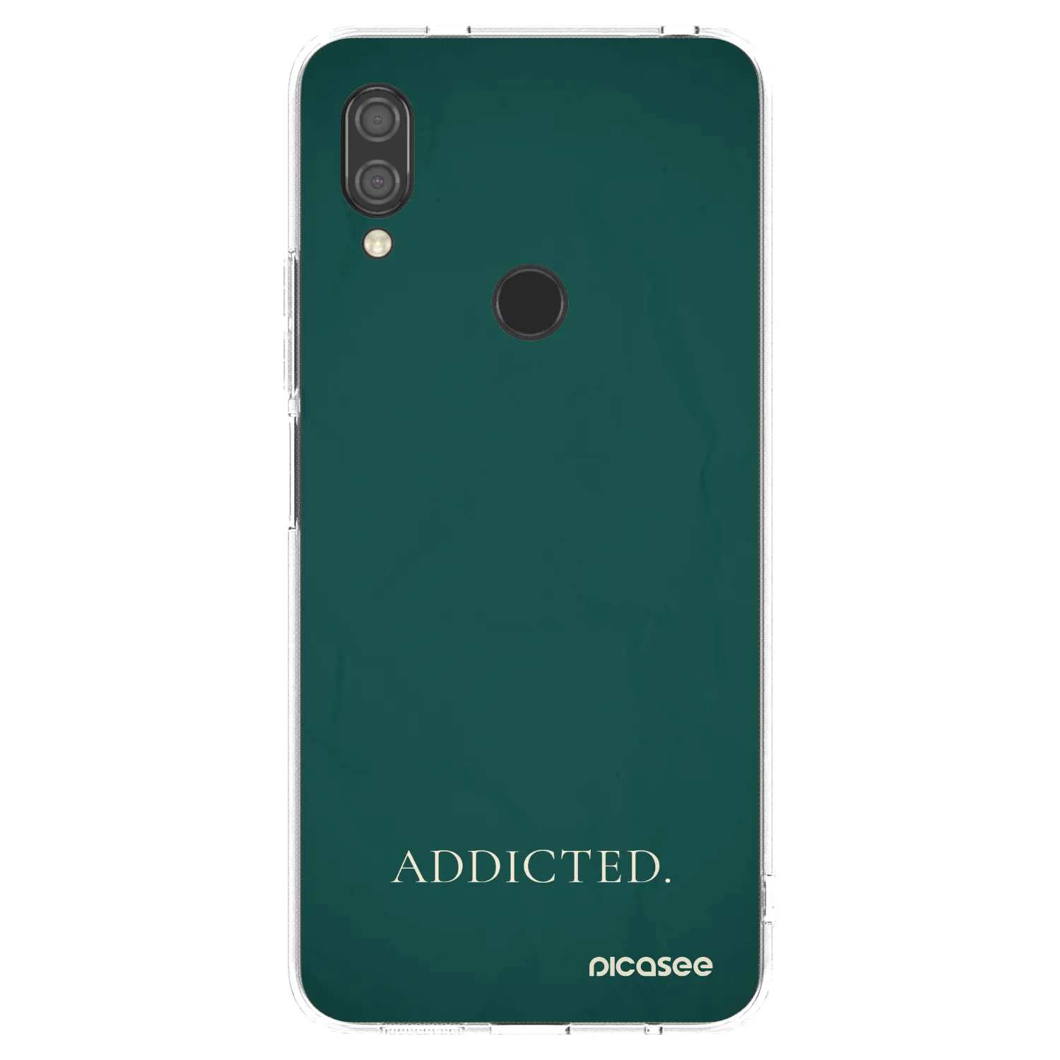 Silikónový prehľadný obal pre Xiaomi Redmi 7 - Addicted
