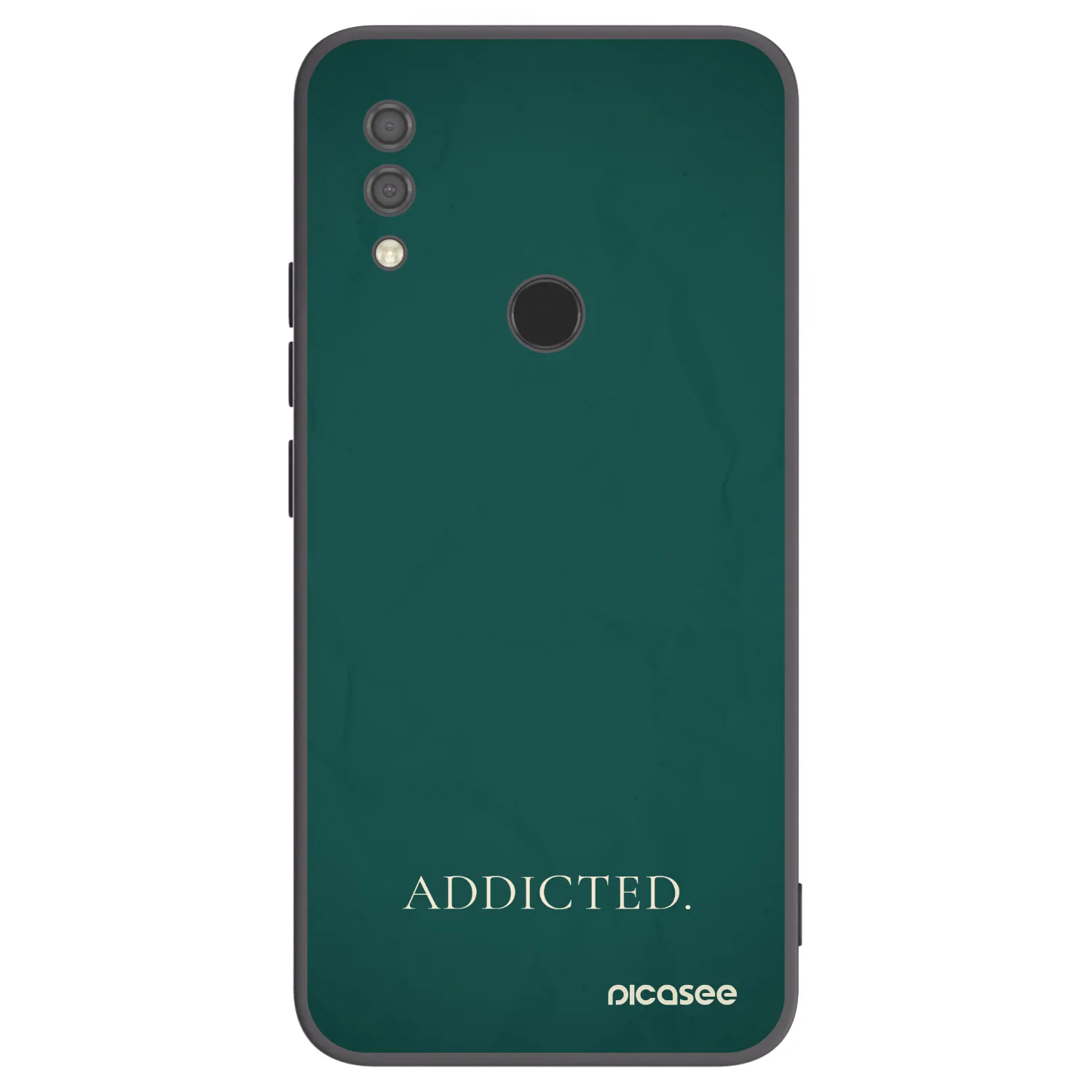 Picasee silikónový čierny obal pre Xiaomi Redmi 7 - Addicted