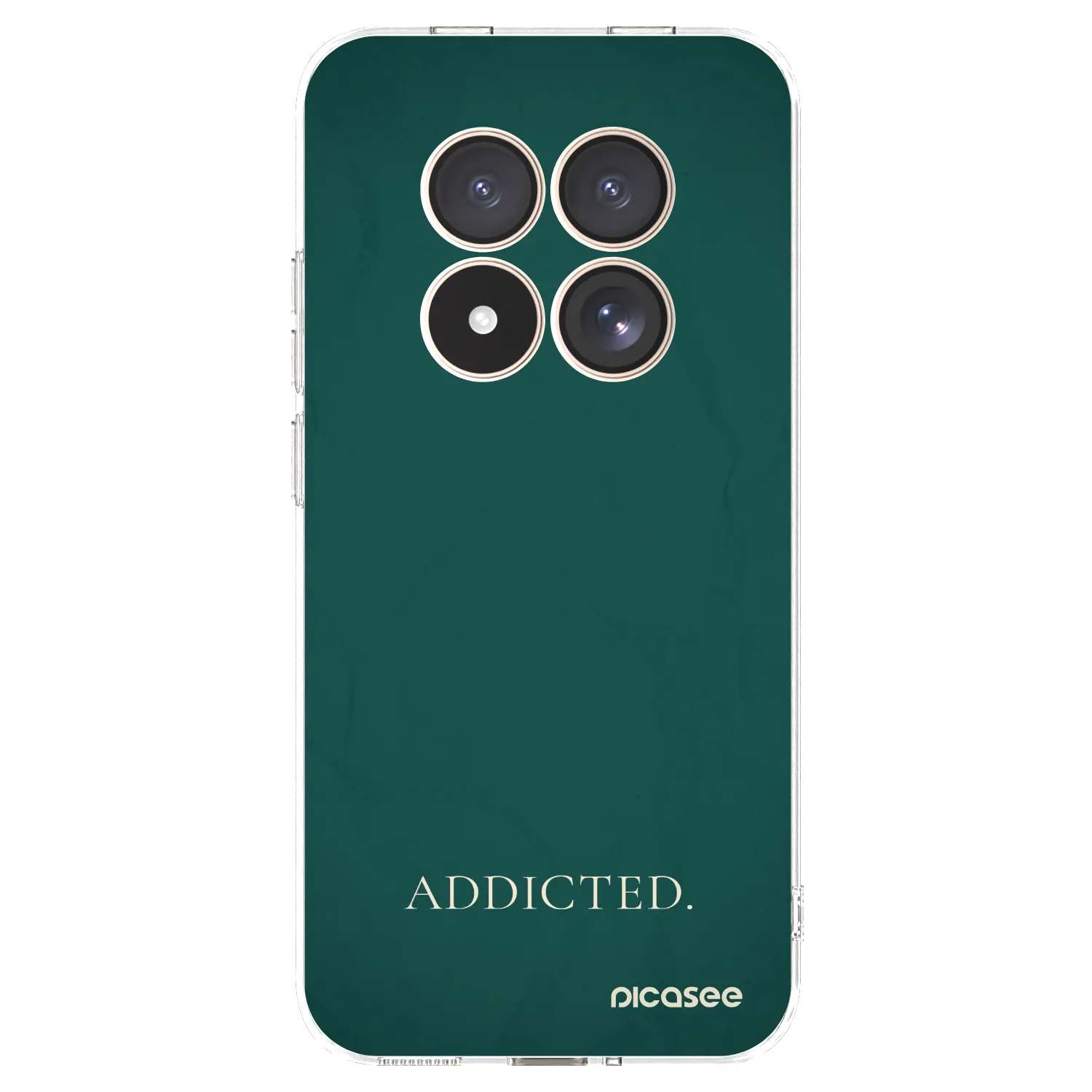 Picasee silikónový prehľadný obal pre Xiaomi Redmi Note 15 Pro 4G - Addicted