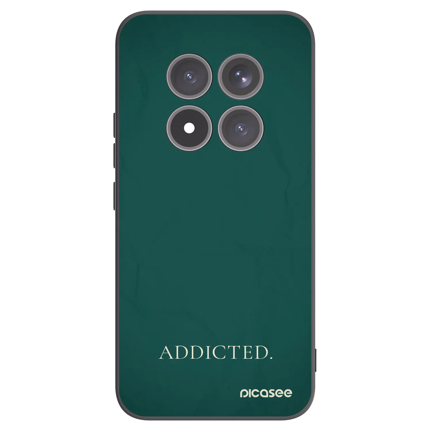 Silikónový čierny obal pre Xiaomi Redmi Note 15 Pro+ - Addicted