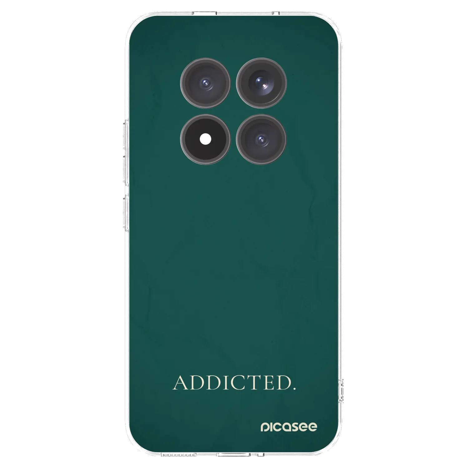 Silikónový prehľadný obal pre Xiaomi Redmi Note 15 Pro+ - Addicted