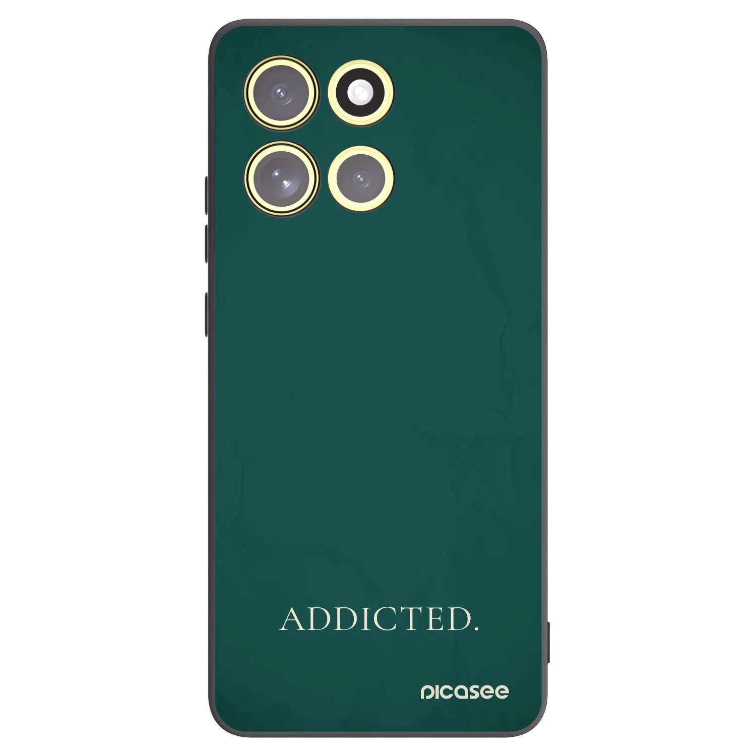 Silikónový čierny obal pre Motorola Moto G86 Power 5G - Addicted