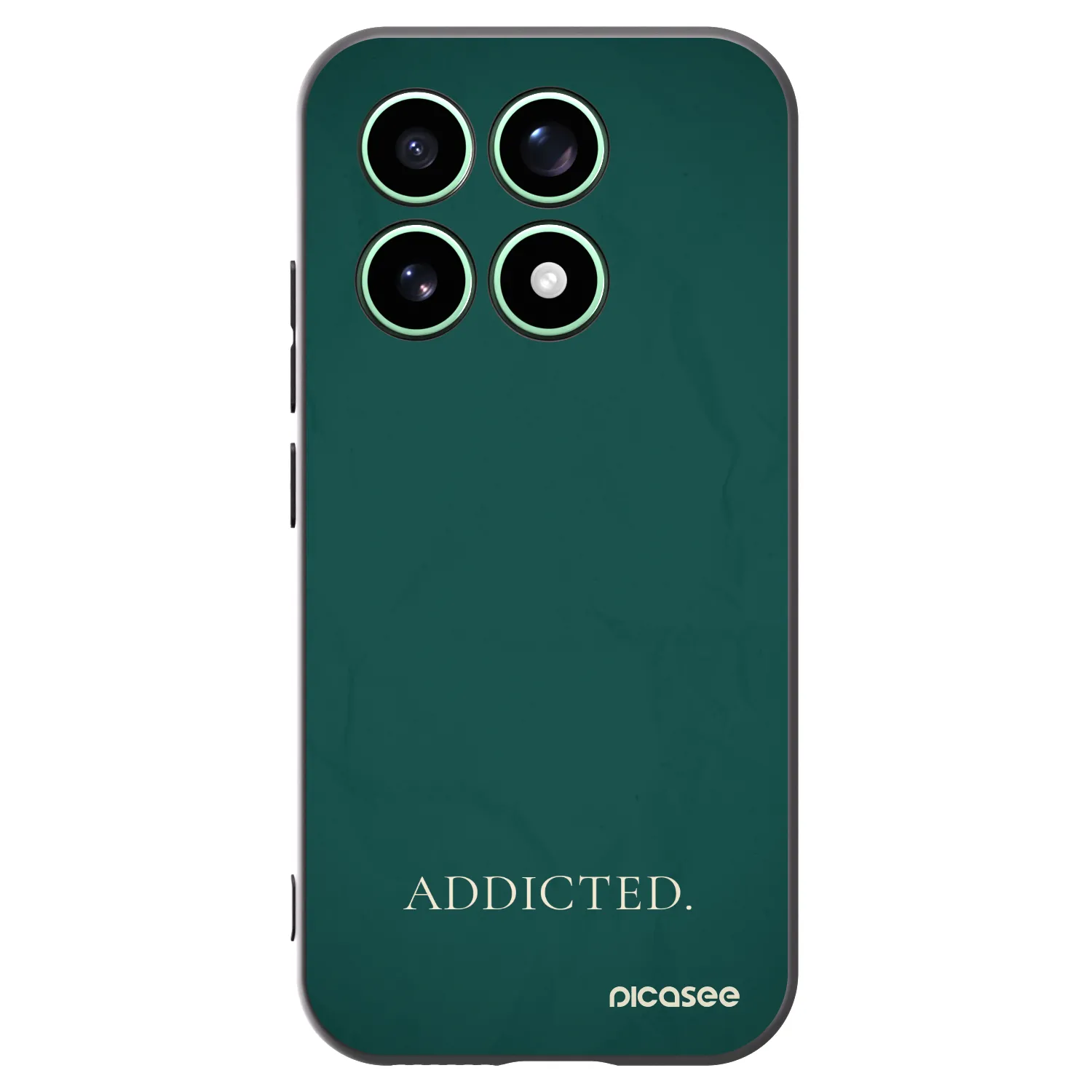 Silikónový čierny obal pre Xiaomi 17 - Addicted